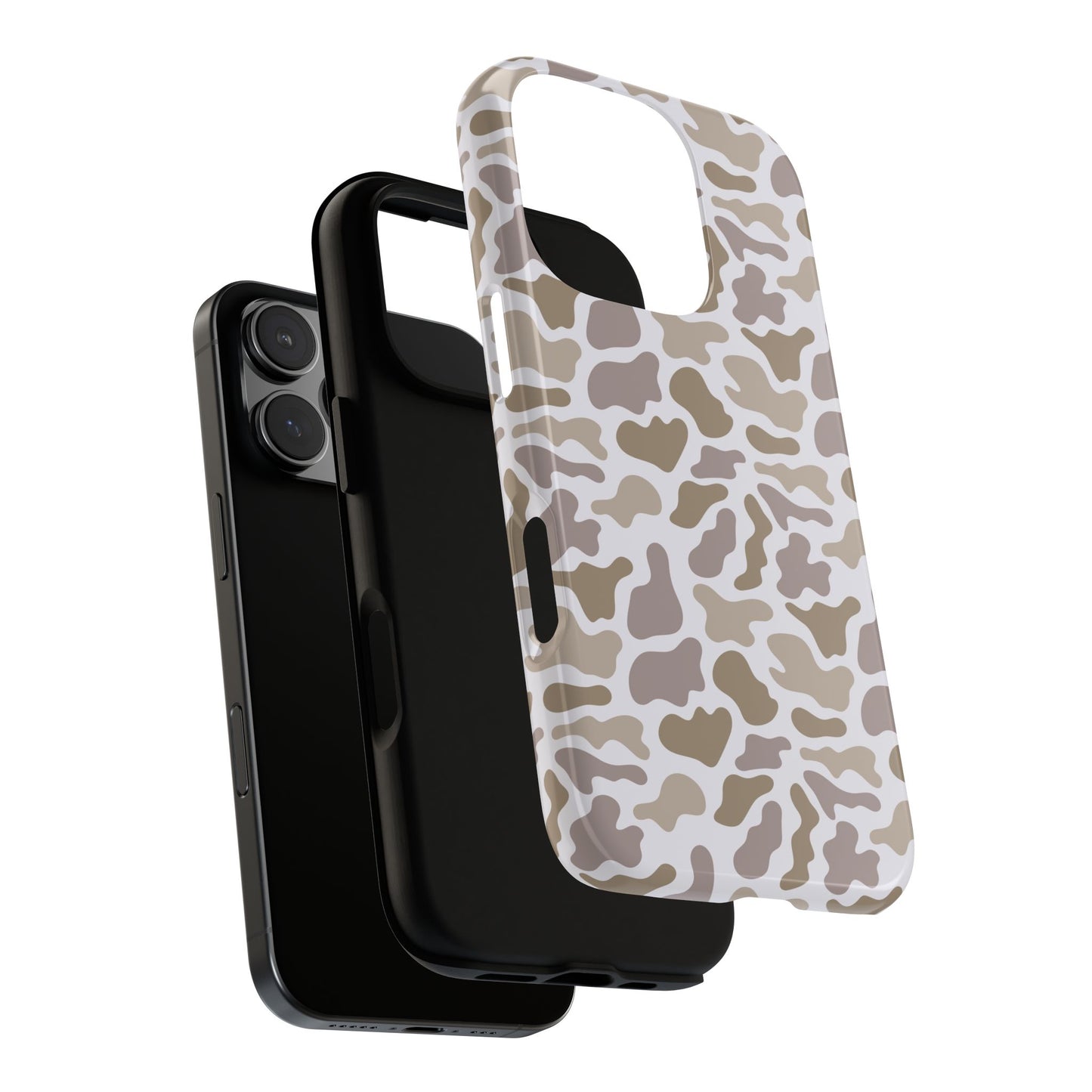 Grey Camo custom design Tough Cases