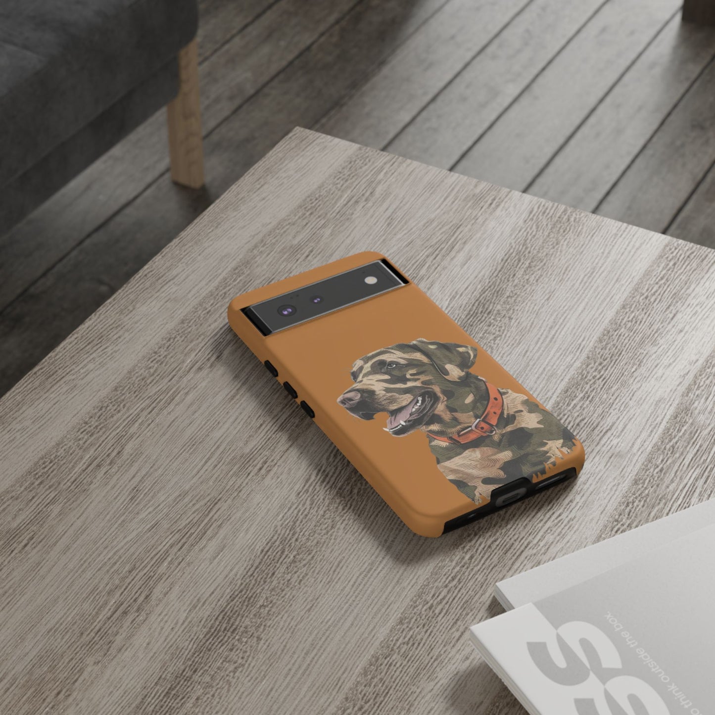Camo Duck Dog custom design Tough Cases