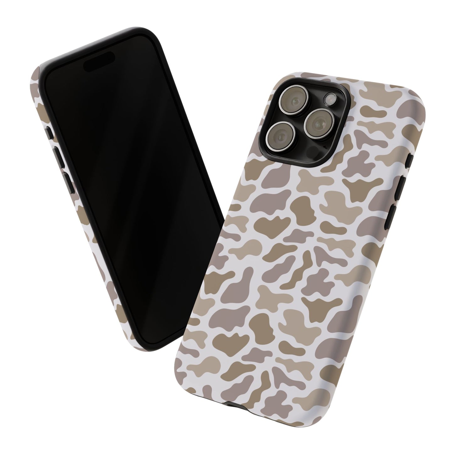Grey Camo custom design Tough Cases
