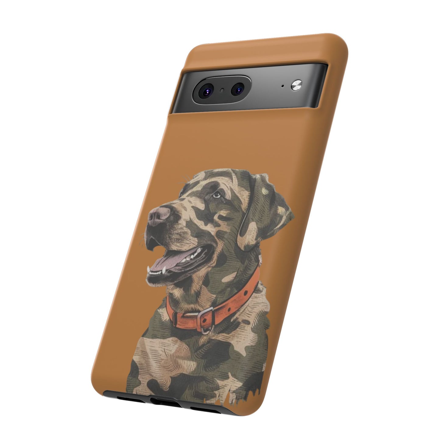Camo Duck Dog custom design Tough Cases