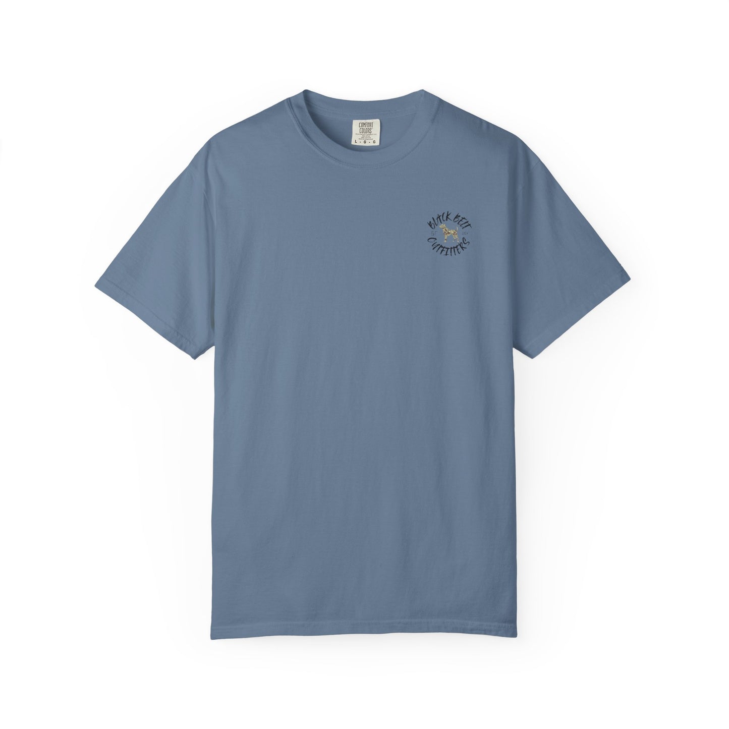 Golf Theme American Flag Unisex Garment-Dyed T-shirt