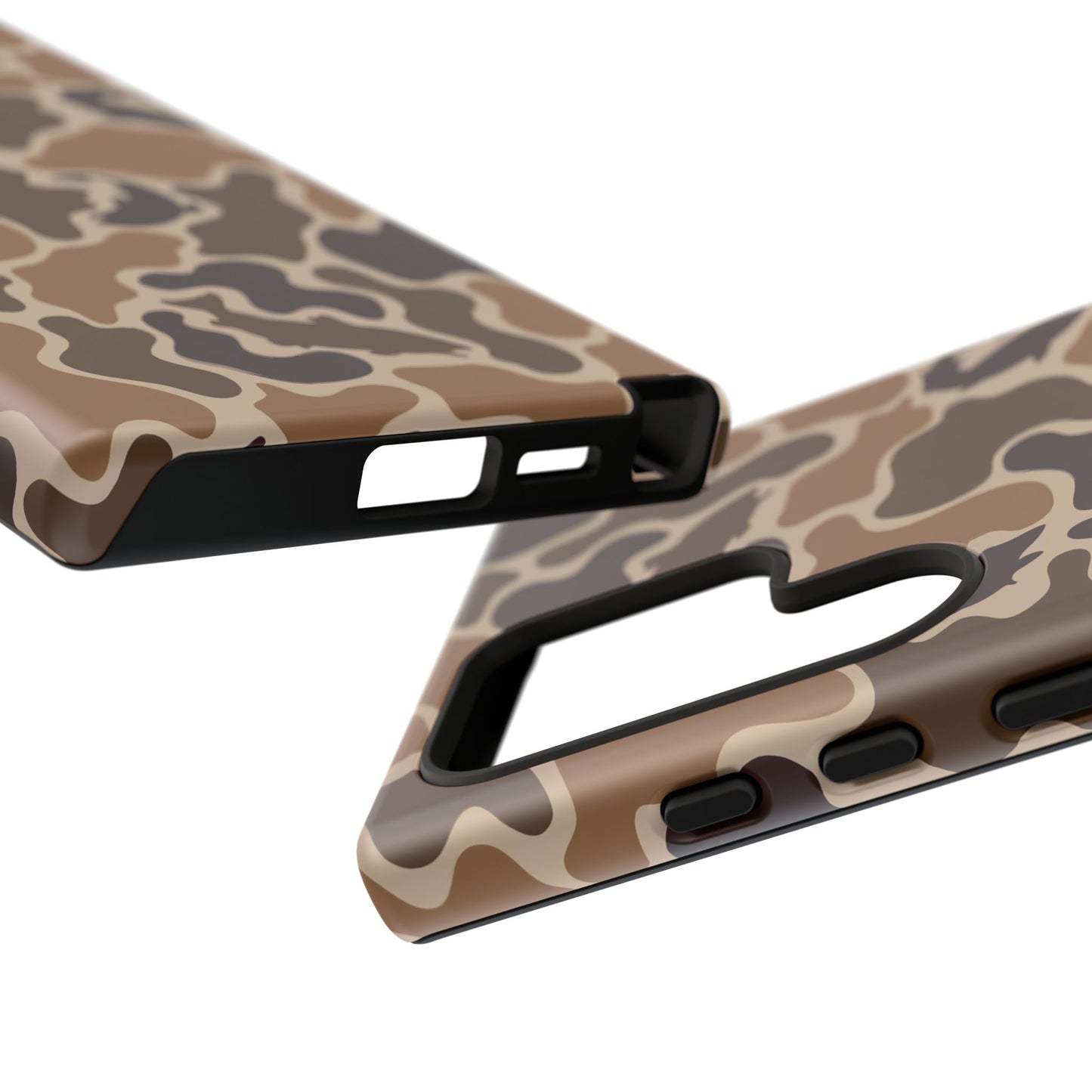Brown Shark Camo design Tough Cases