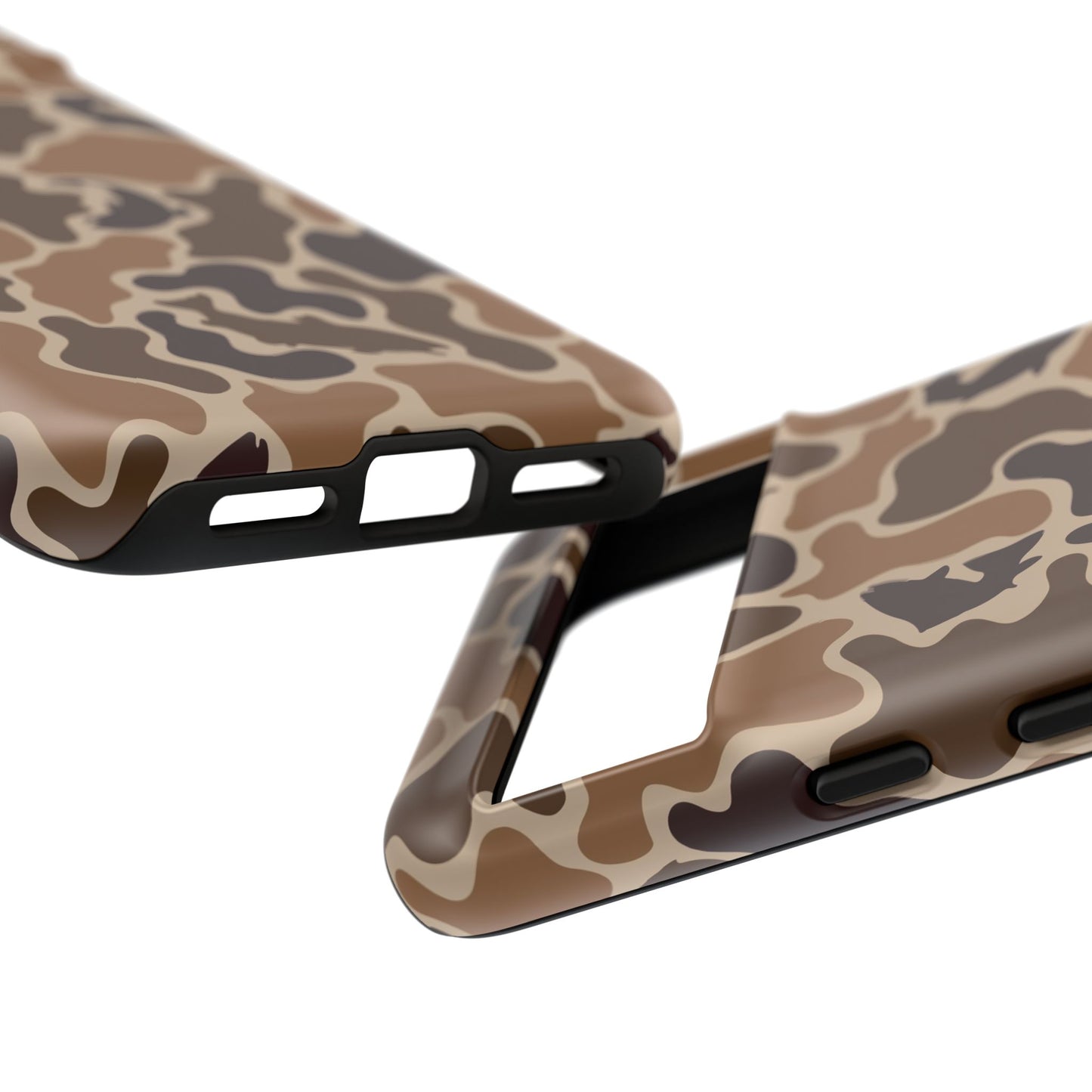 Brown Shark Camo design Tough Cases