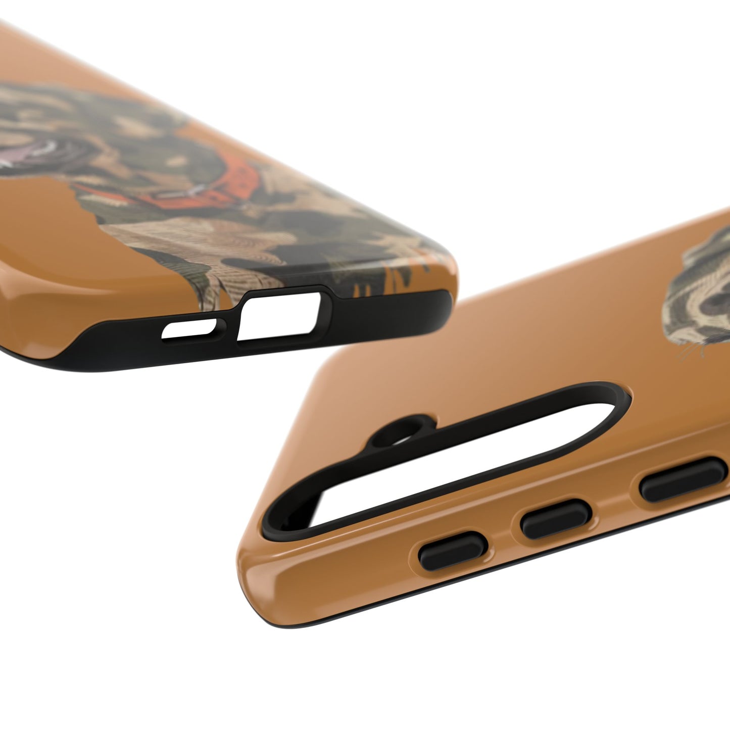 Camo Duck Dog custom design Tough Cases
