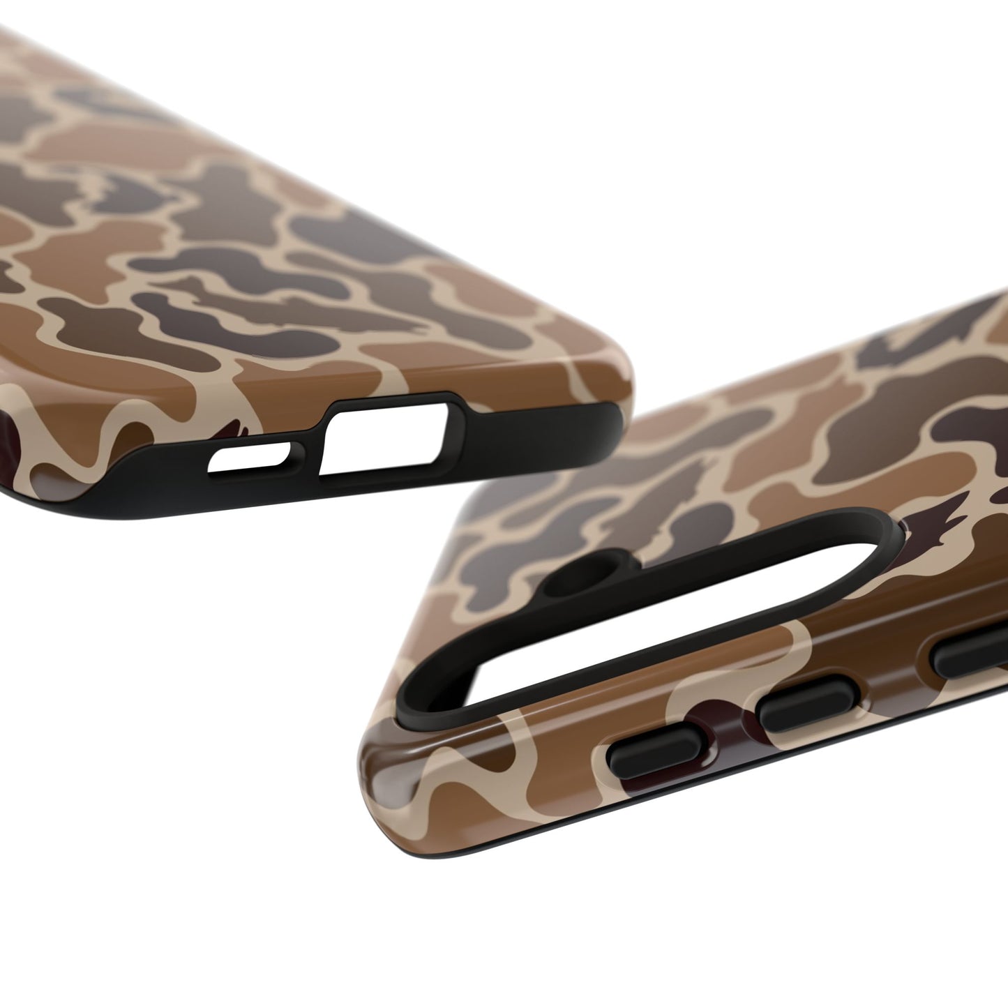 Brown Shark Camo design Tough Cases