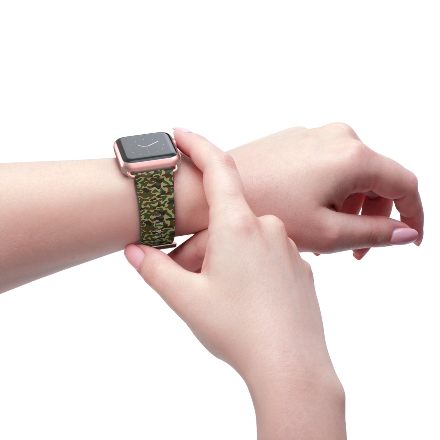 Old school camo custom design apple Watch Band
