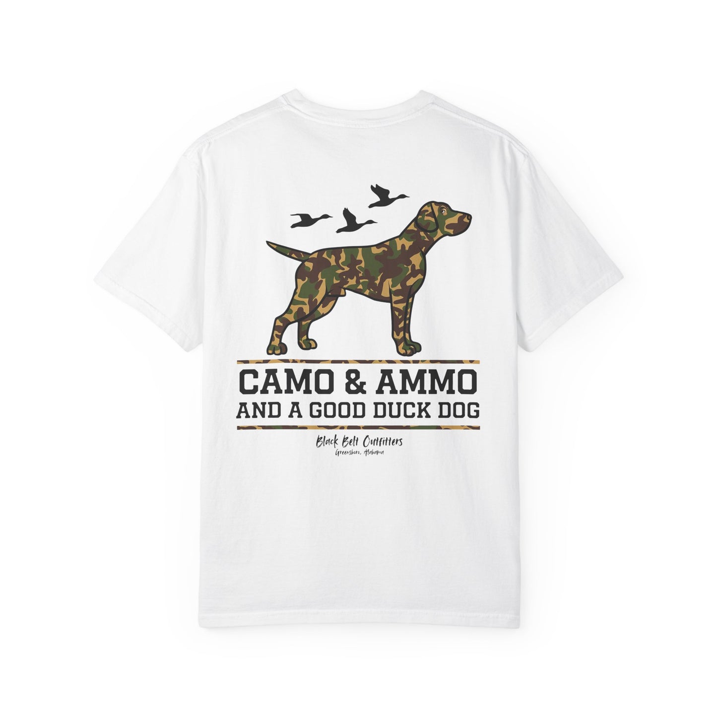 Camo and Ammo Unisex T-Shirt, Perfect for Gifts, Father's Day, Golf Events, Casual Wear, Comfortable Tee