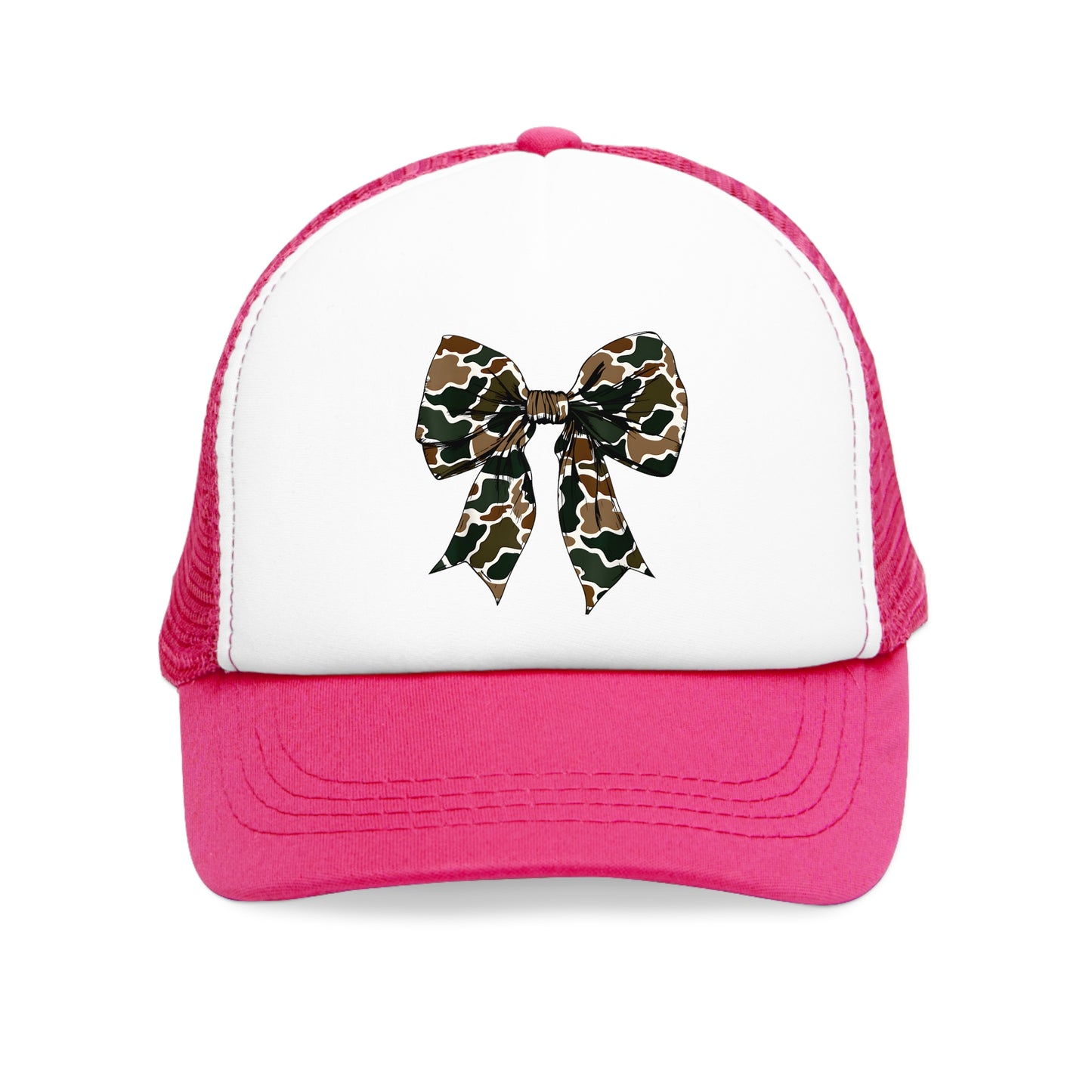 Old school camo bow Women’s Mesh Hat