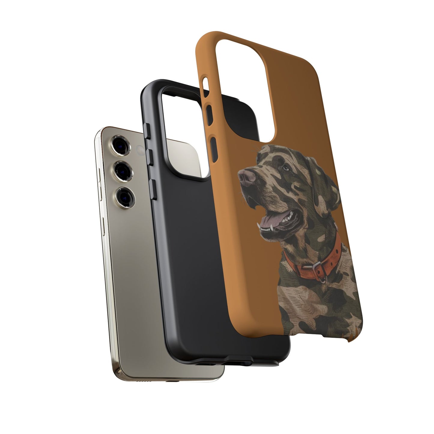 Camo Duck Dog custom design Tough Cases