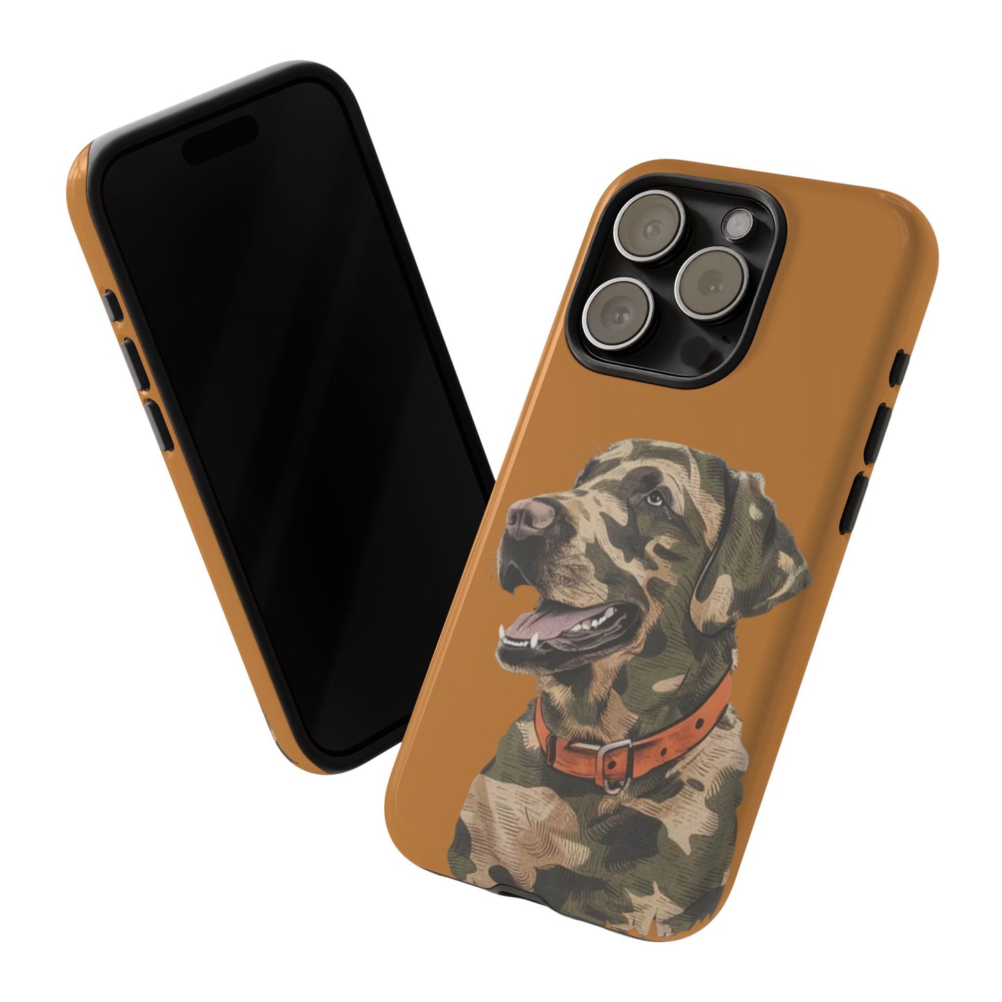 Camo Duck Dog custom design Tough Cases