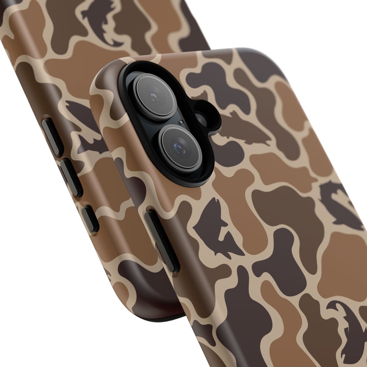 Brown Shark Camo design Tough Cases