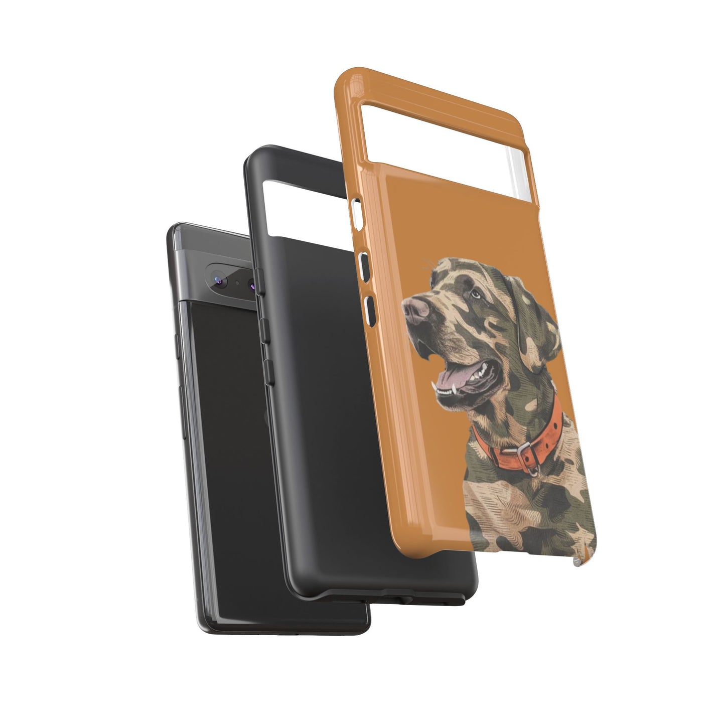 Camo Duck Dog custom design Tough Cases