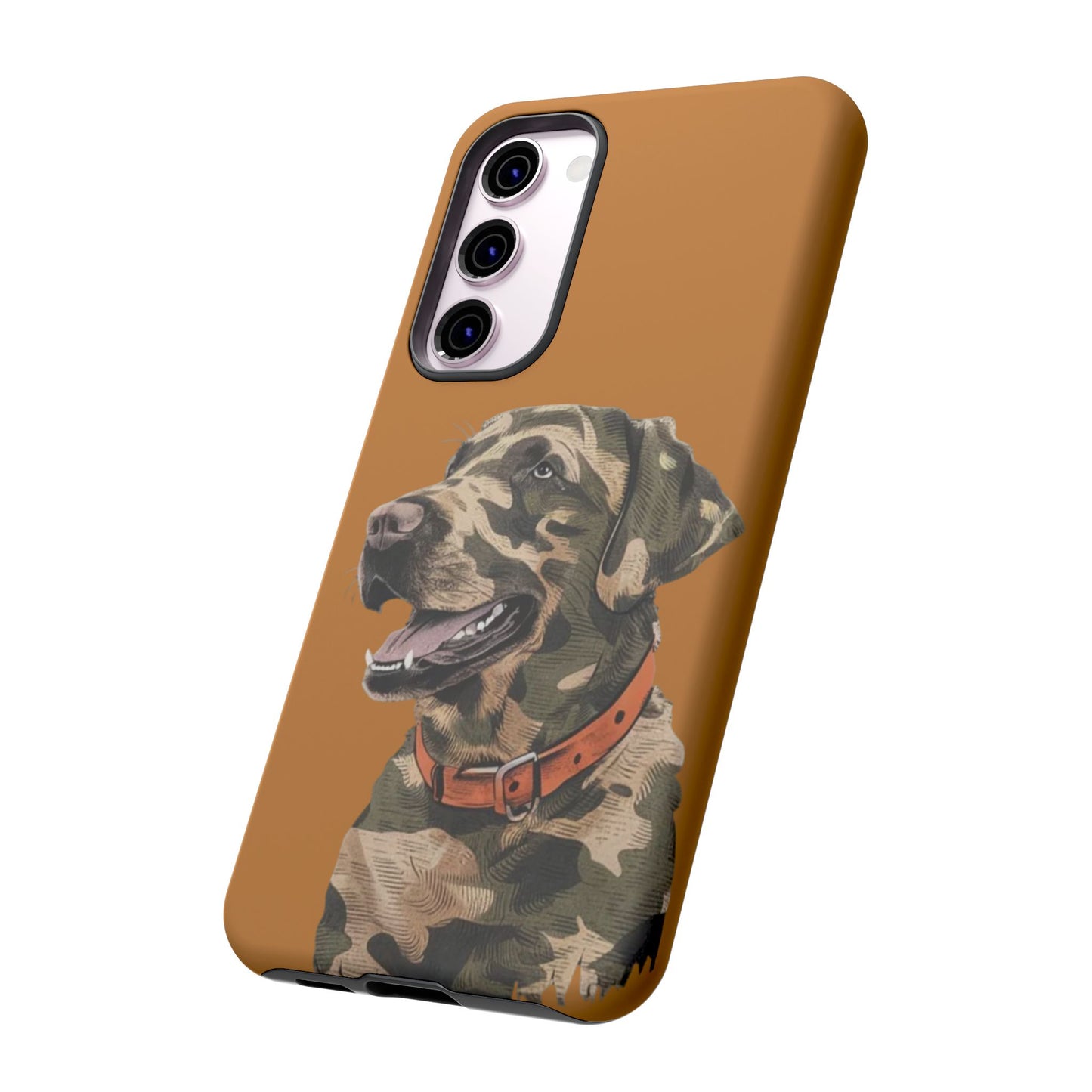 Camo Duck Dog custom design Tough Cases