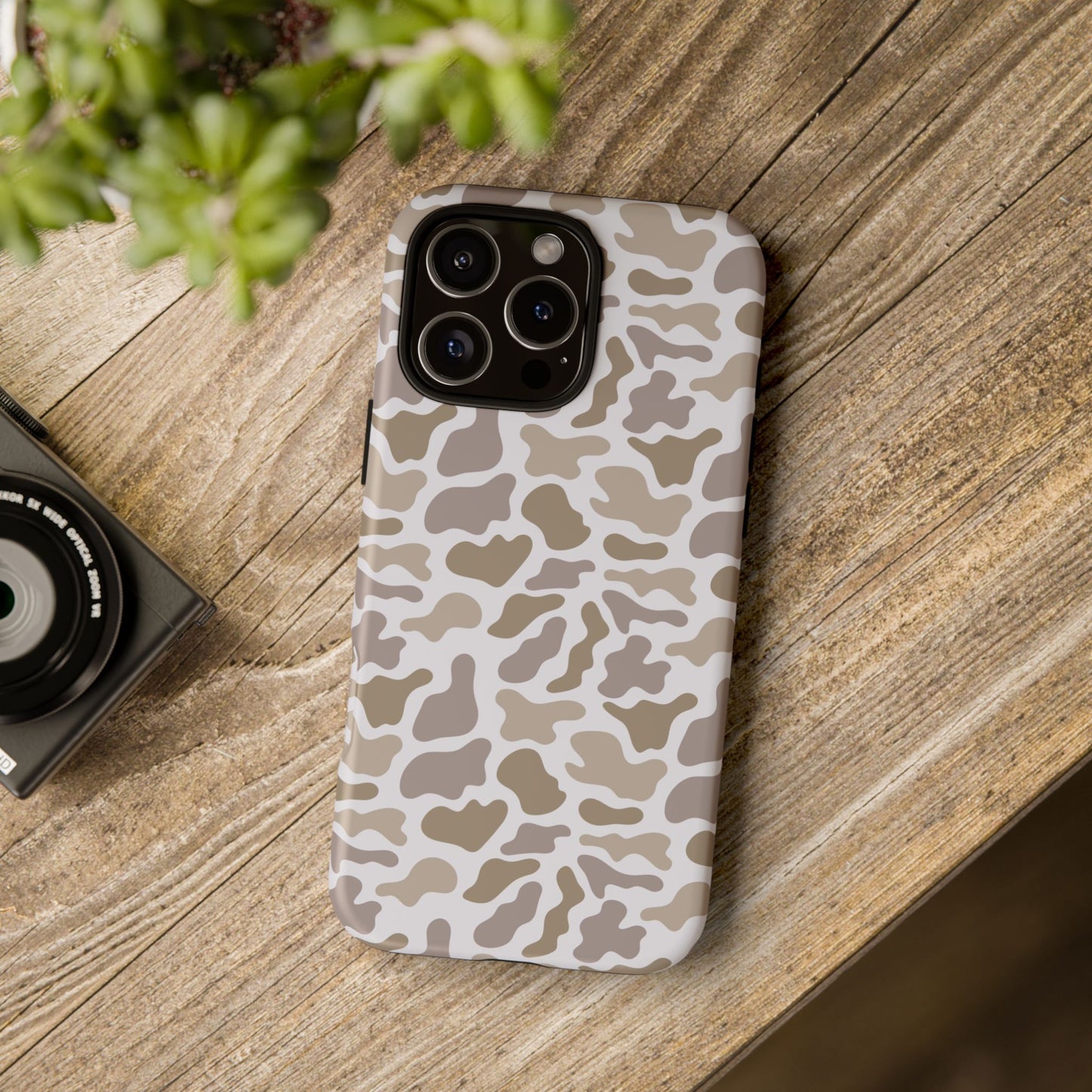 Grey Camo custom design Tough Cases