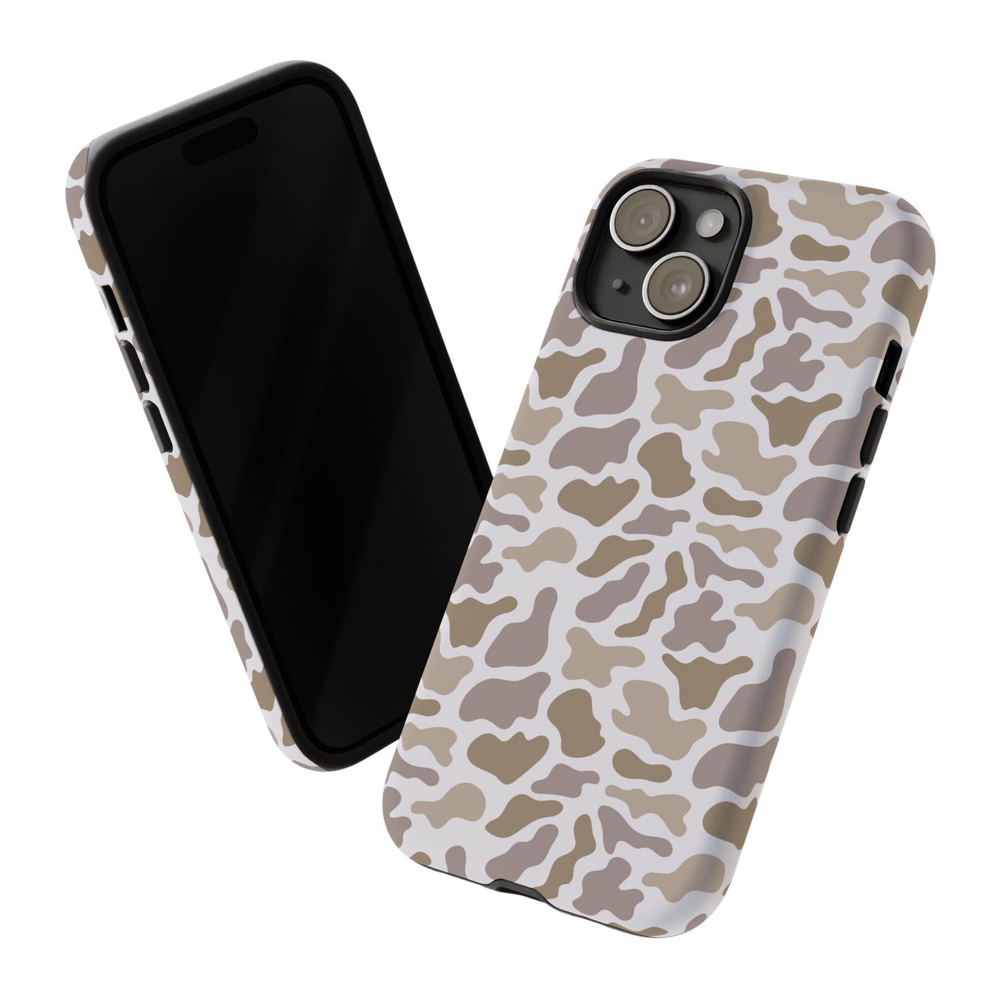 Grey Camo custom design Tough Cases
