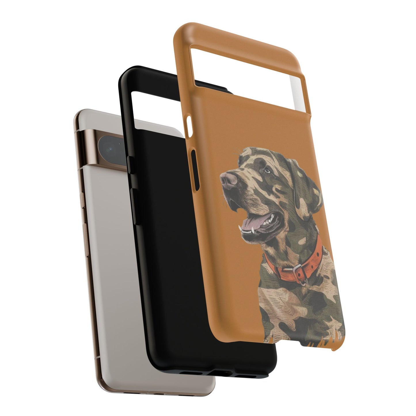 Camo Duck Dog custom design Tough Cases