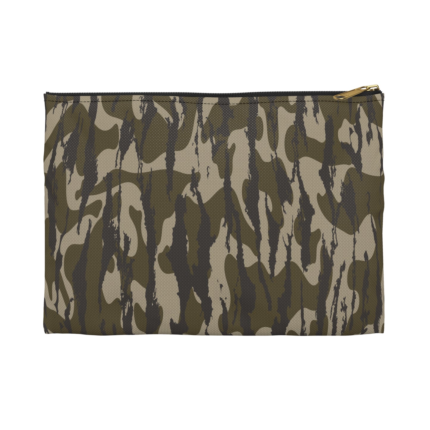Bottomland Zip Pouch, Stylish Camo Makeup Bag, Travel Organizer, Army Green Zipper Pouch, Gift for Her, Storage Solution