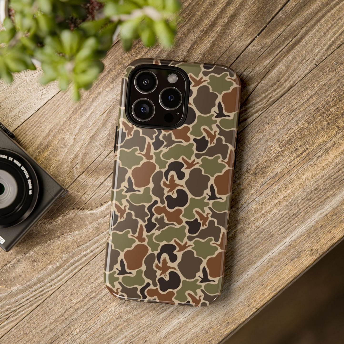 Duck Camo custom design Tough Cases