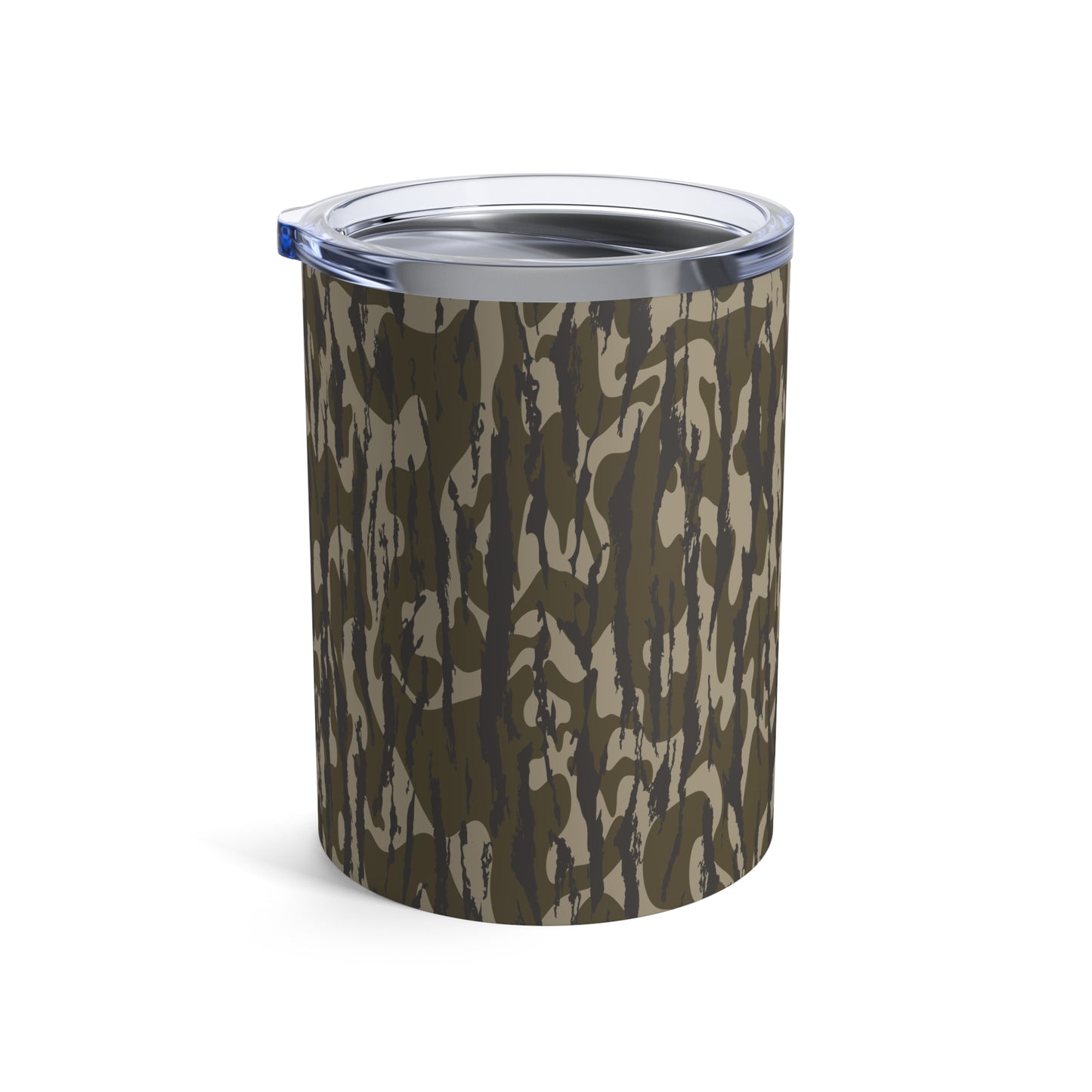 Bottomland Camo Tumbler 10oz - Adventure Ready, Outdoor Enthusiast Gift, Camping, Hunting, Military Style, Travel Mug