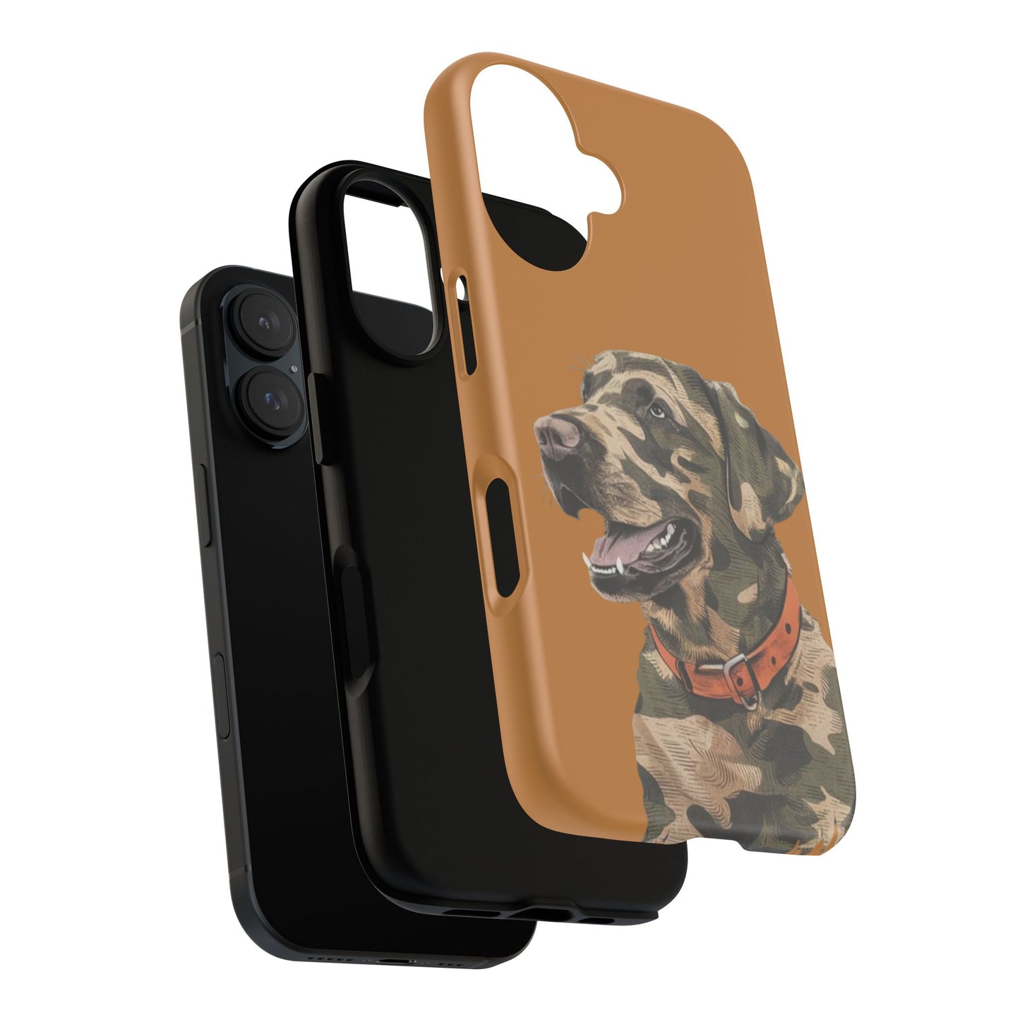 Camo Duck Dog custom design Tough Cases