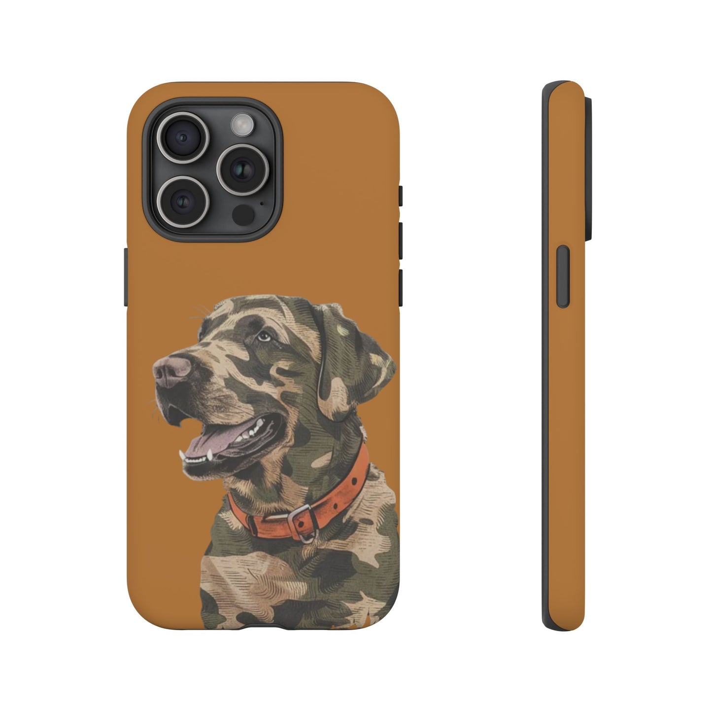 Camo Duck Dog custom design Tough Cases