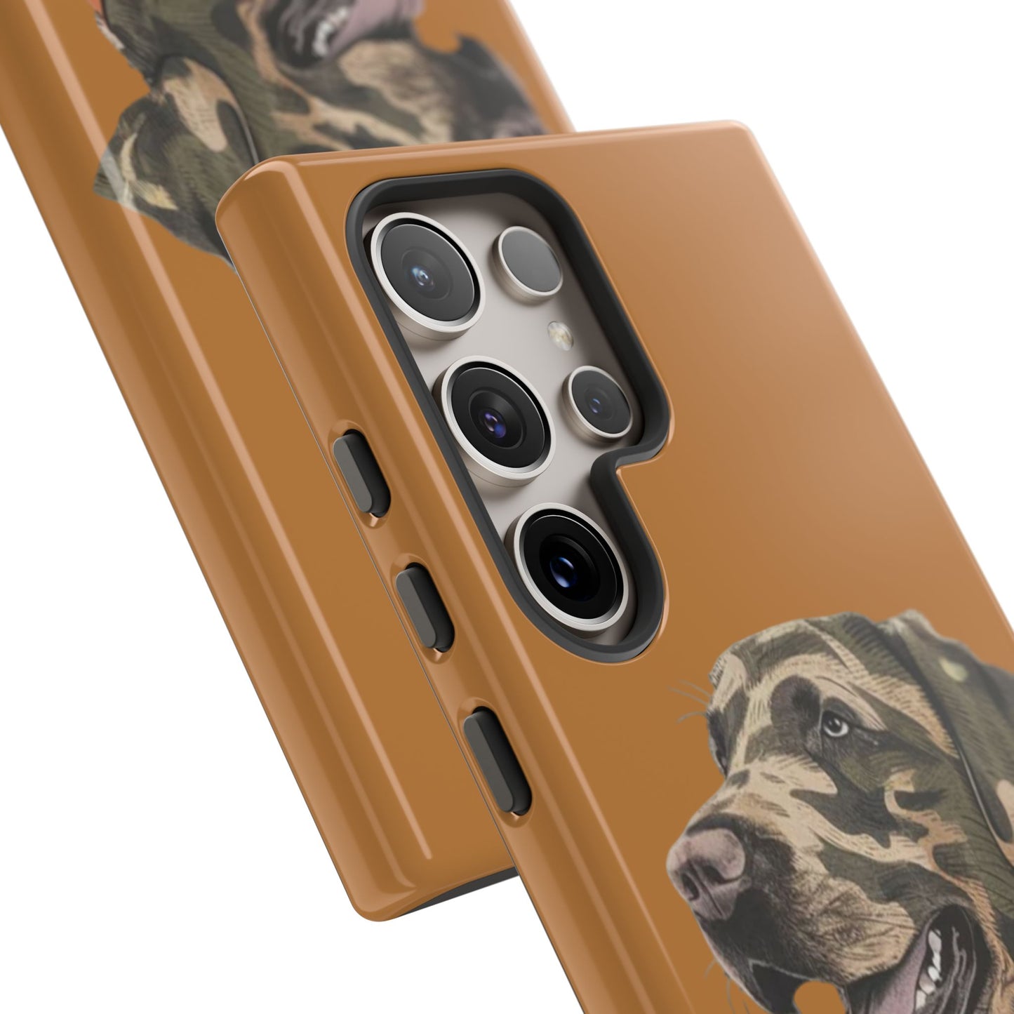 Camo Duck Dog custom design Tough Cases