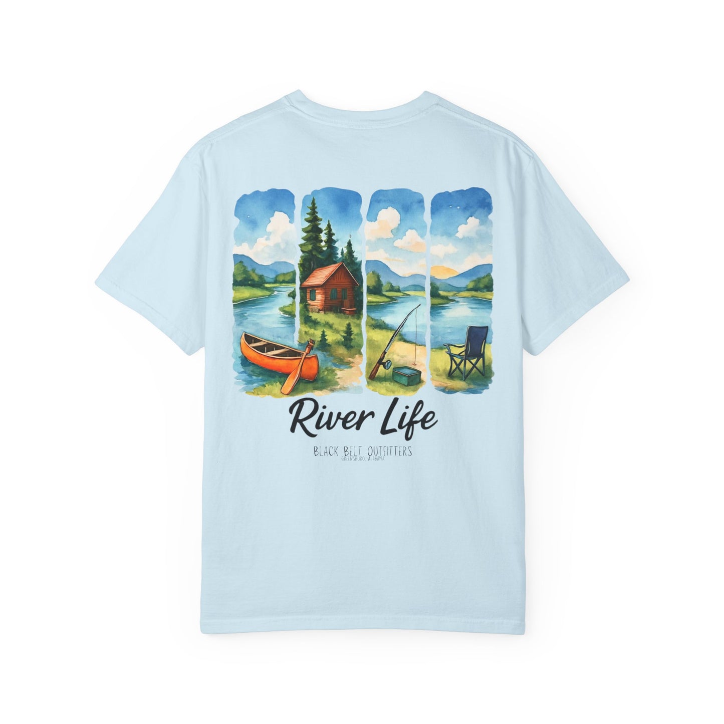 River Life Unisex T-Shirt - Outdoor Adventure Tee for Nature Lovers