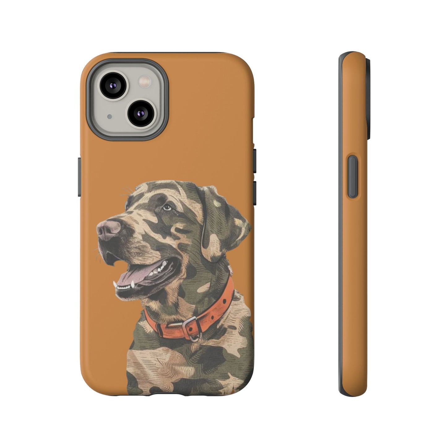 Camo Duck Dog custom design Tough Cases