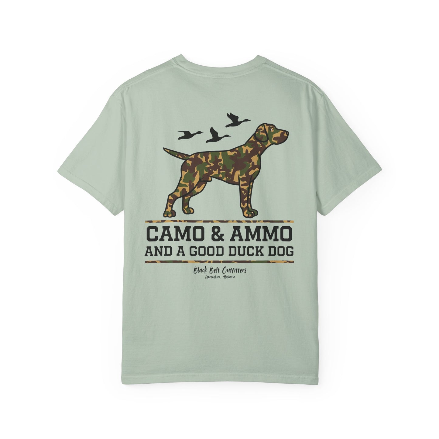 Camo and Ammo Unisex T-Shirt, Perfect for Gifts, Father's Day, Golf Events, Casual Wear, Comfortable Tee