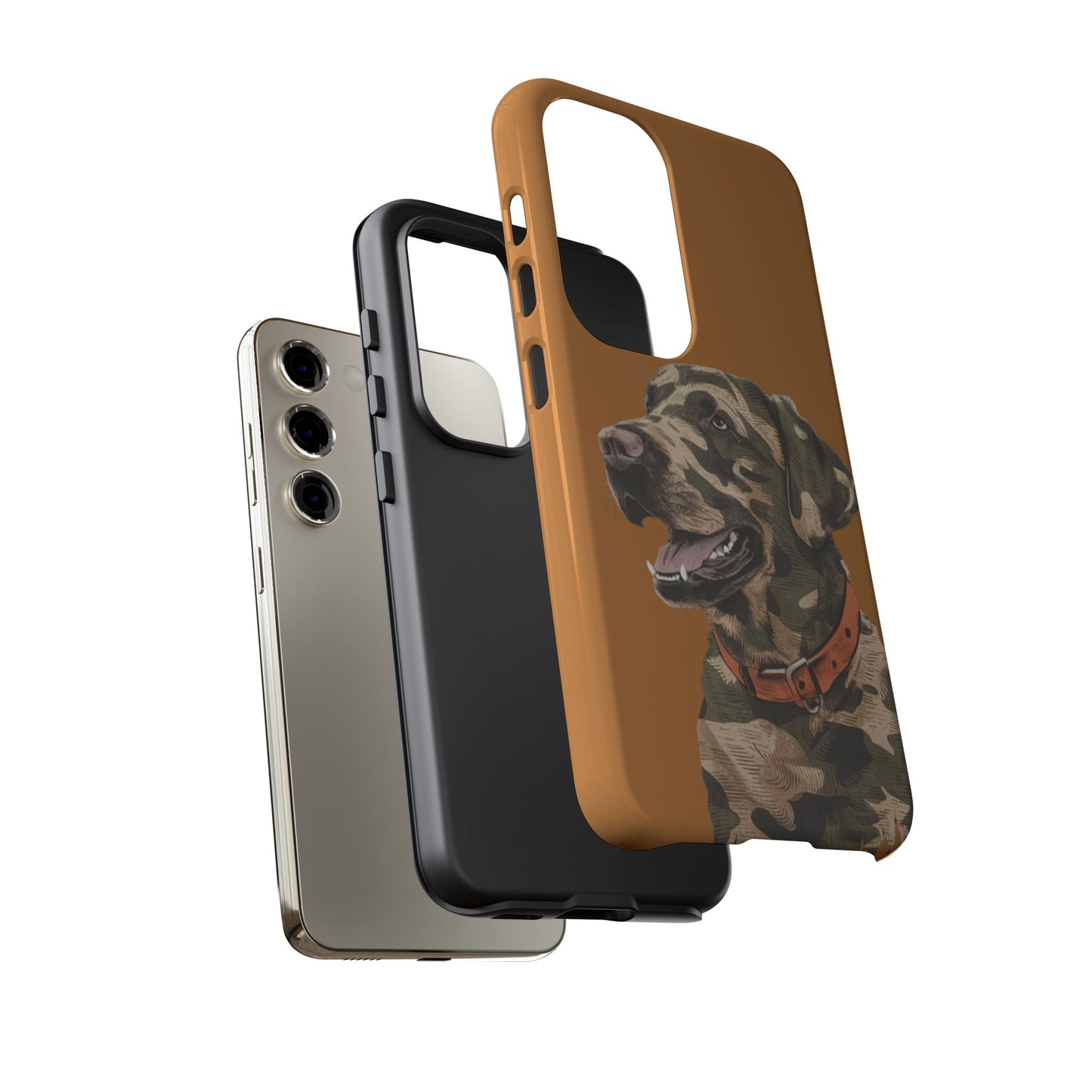 Camo Duck Dog custom design Tough Cases