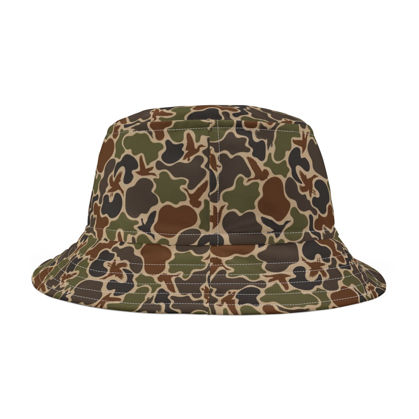 Custom old school duck camo Bucket Hat (AOP)