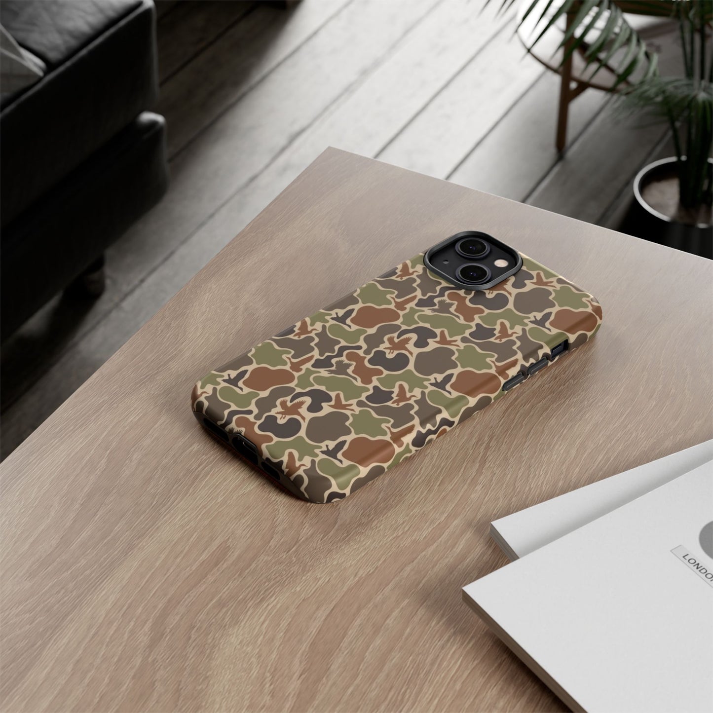 Duck Camo custom design Tough Cases