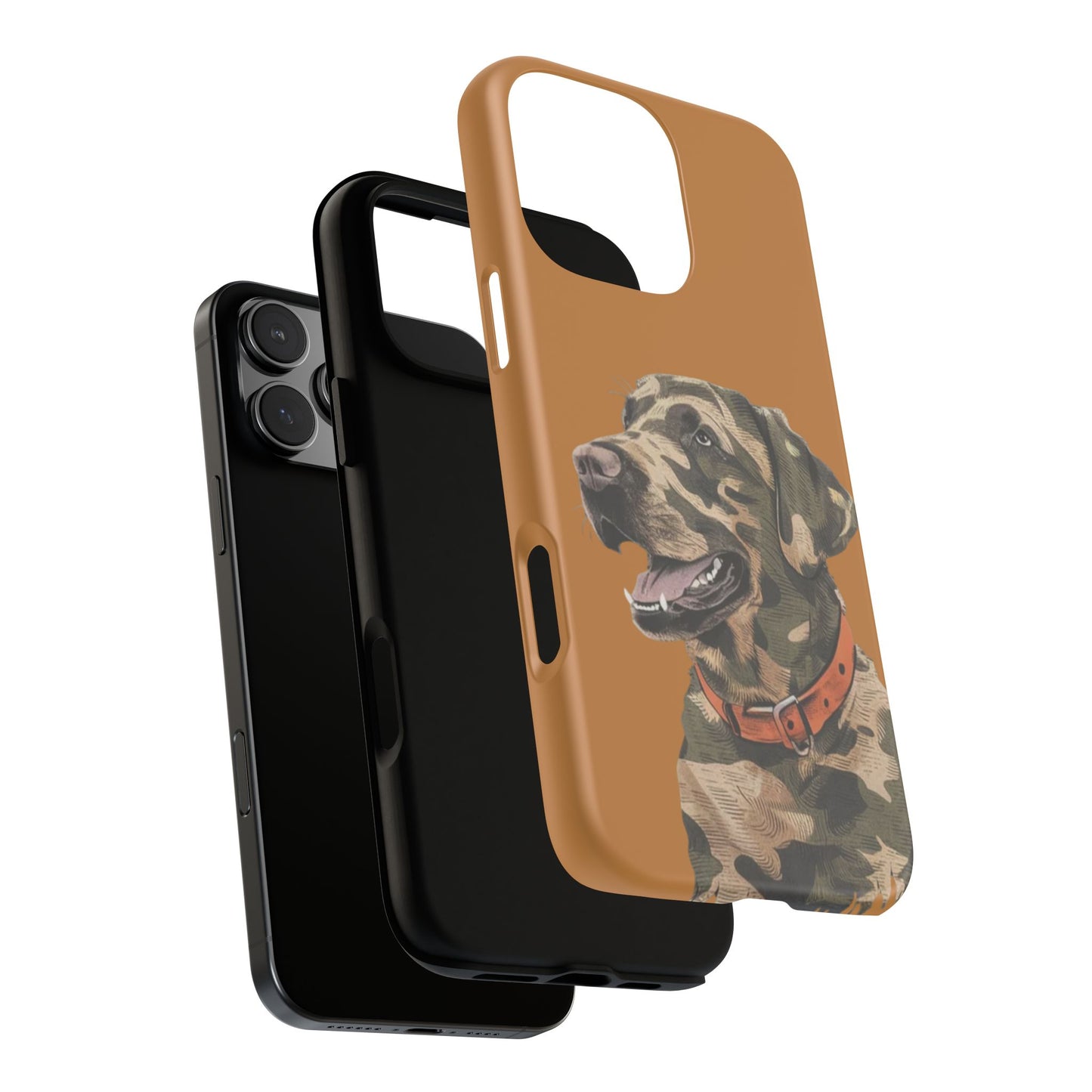 Camo Duck Dog custom design Tough Cases