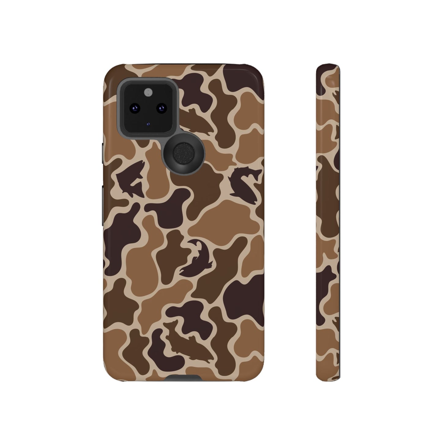 Brown Shark Camo design Tough Cases