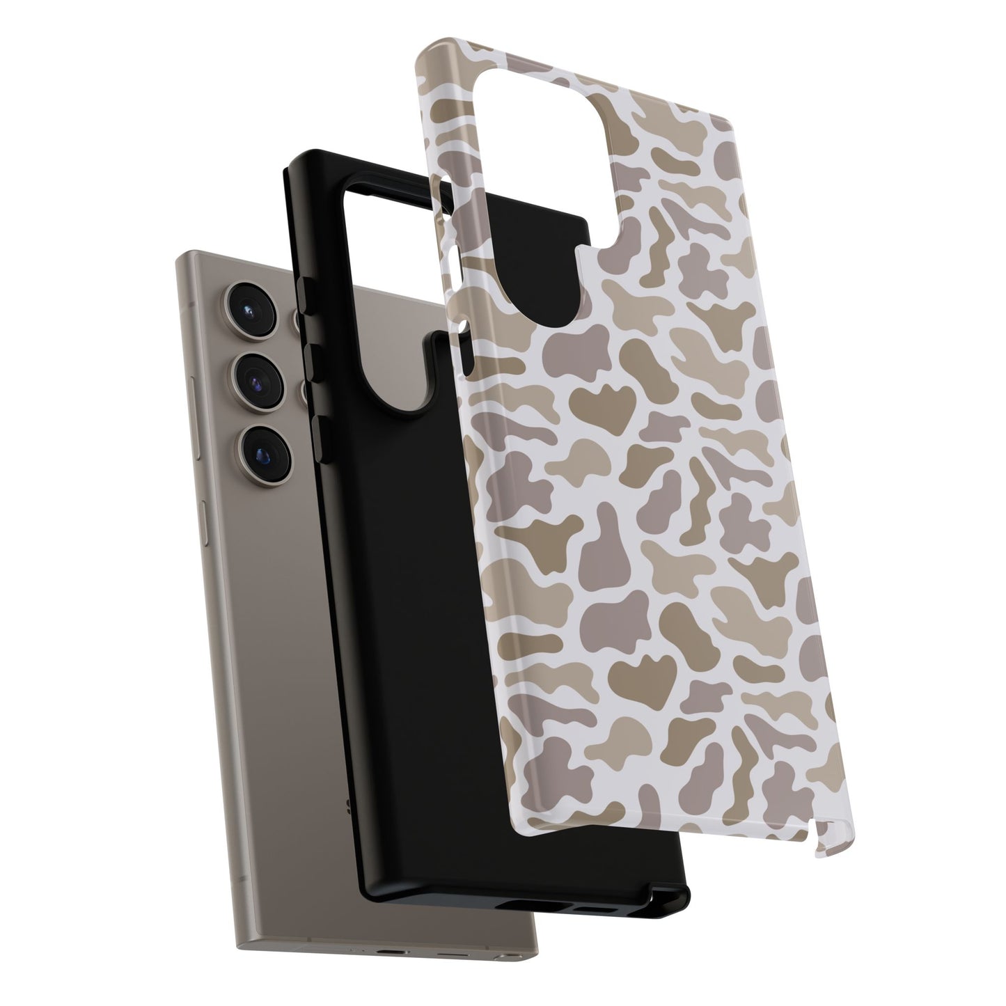 Grey Camo custom design Tough Cases