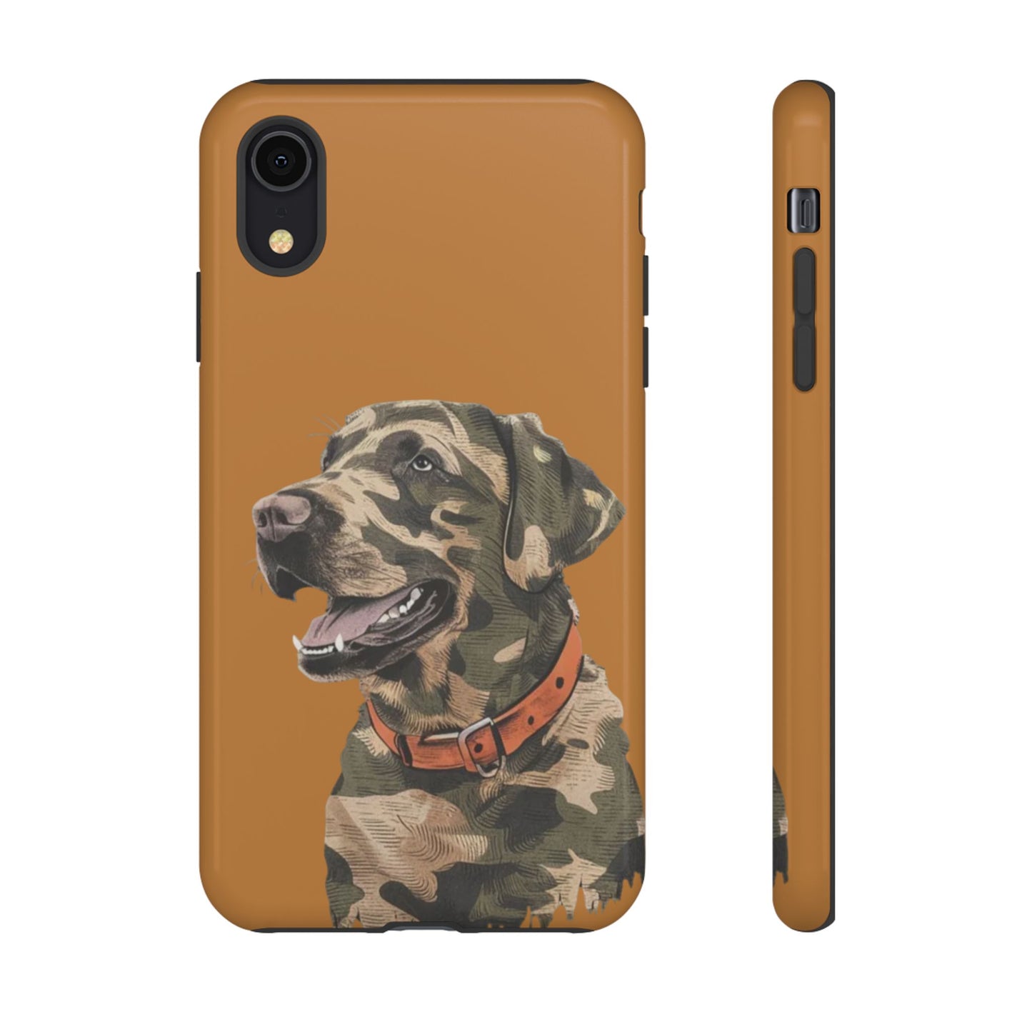 Camo Duck Dog custom design Tough Cases