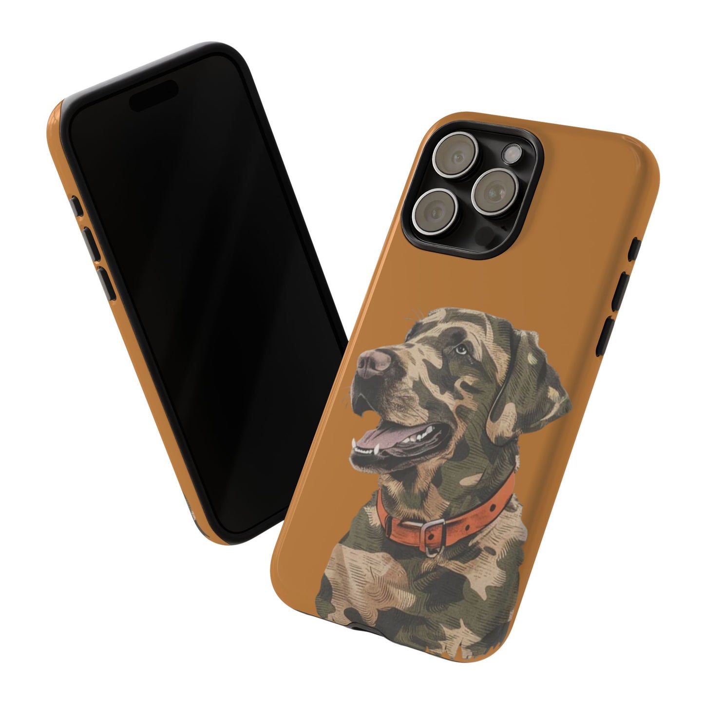 Camo Duck Dog custom design Tough Cases