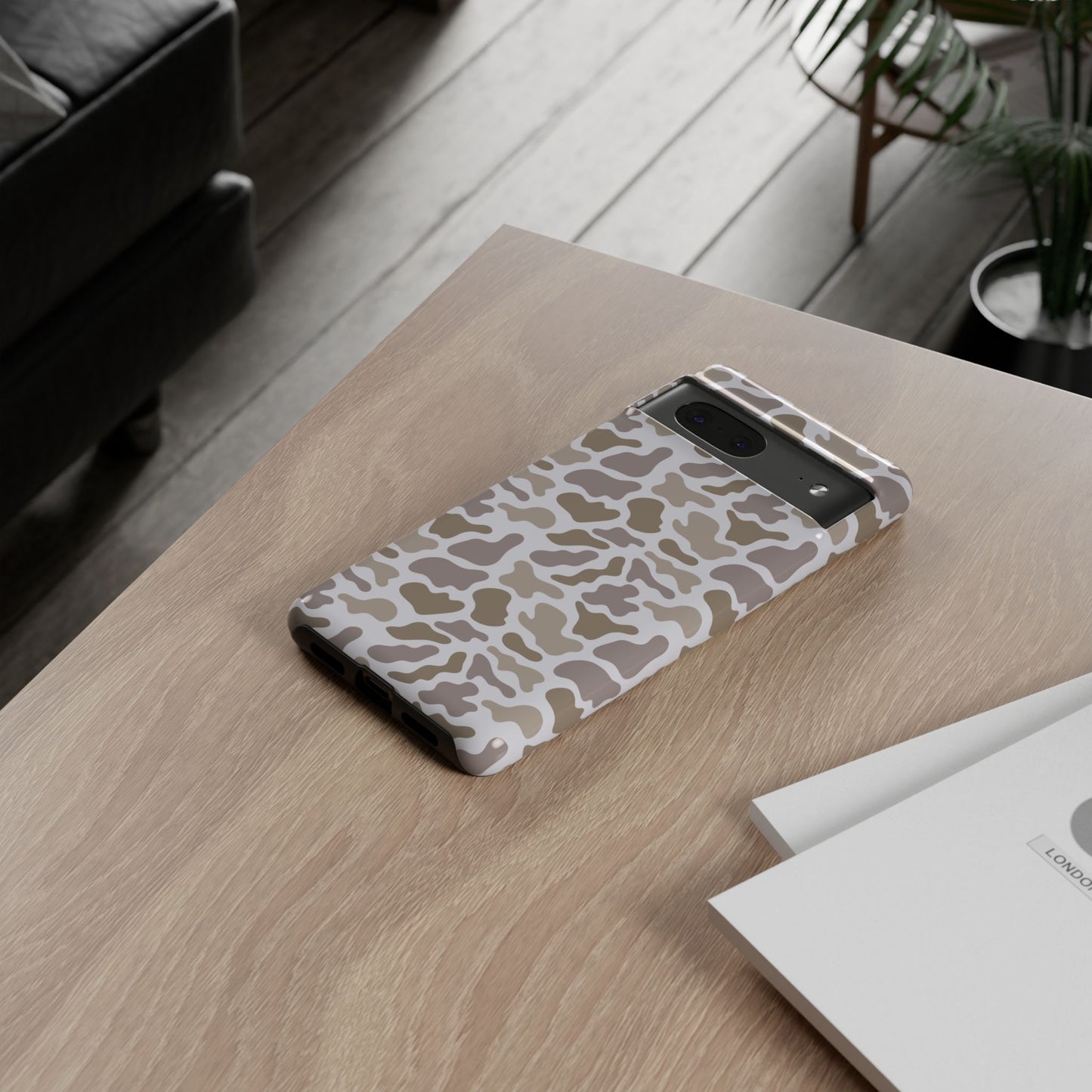 Grey Camo custom design Tough Cases