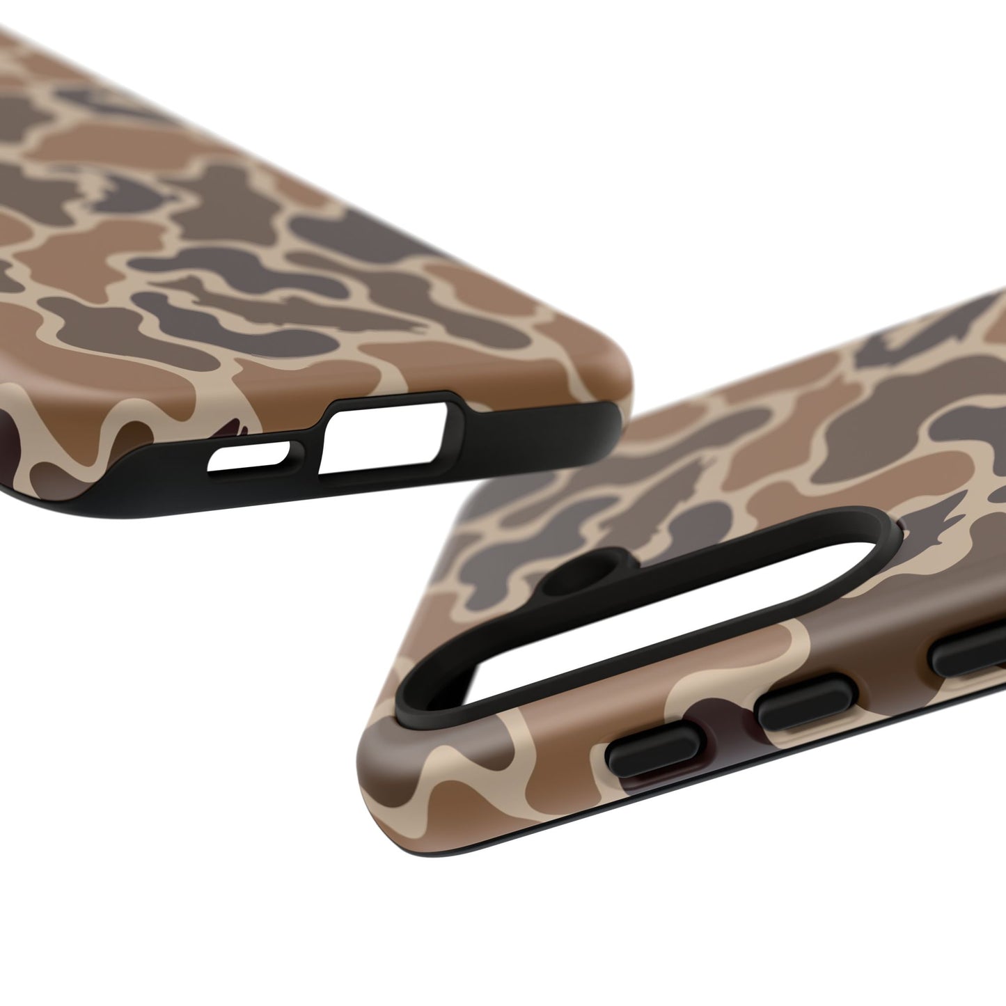 Brown Shark Camo design Tough Cases