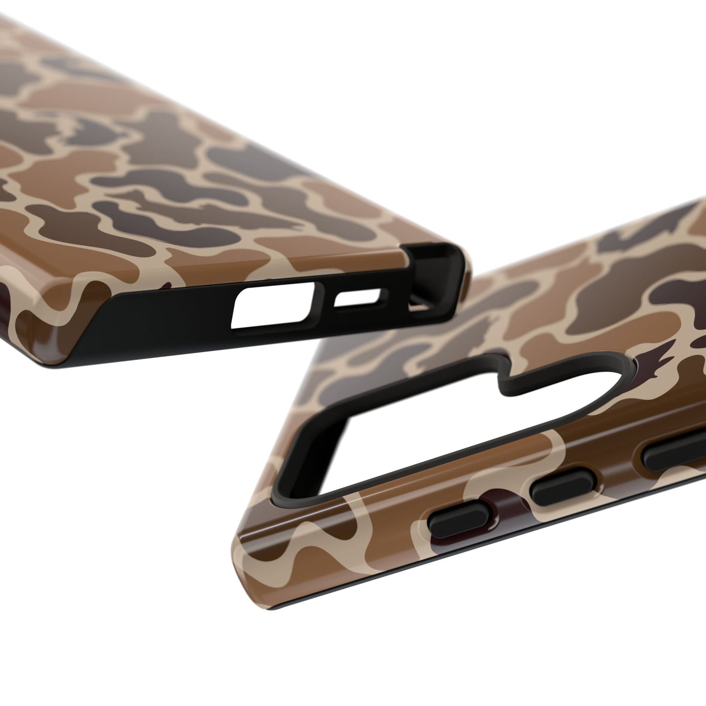 Brown Shark Camo design Tough Cases