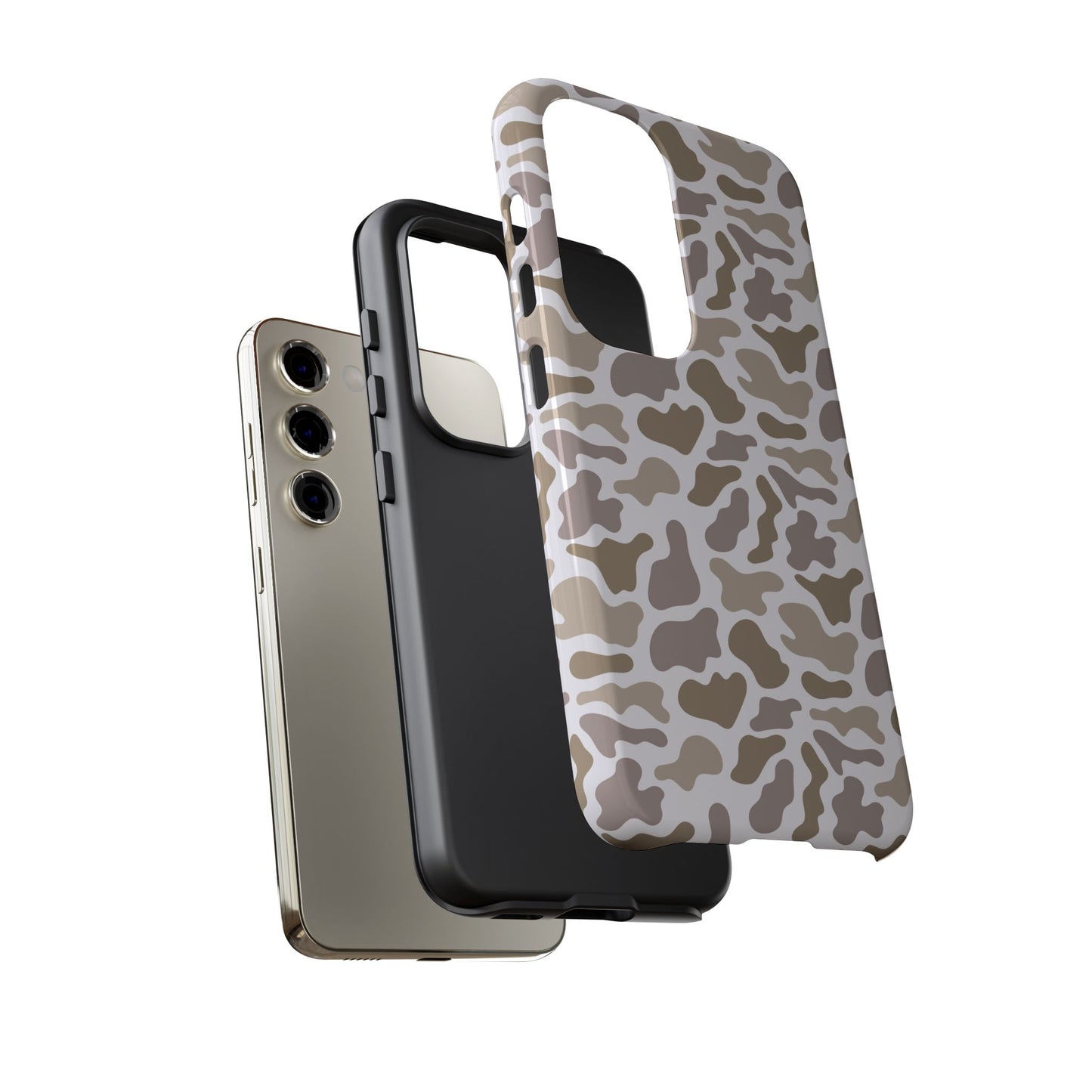 Grey Camo custom design Tough Cases