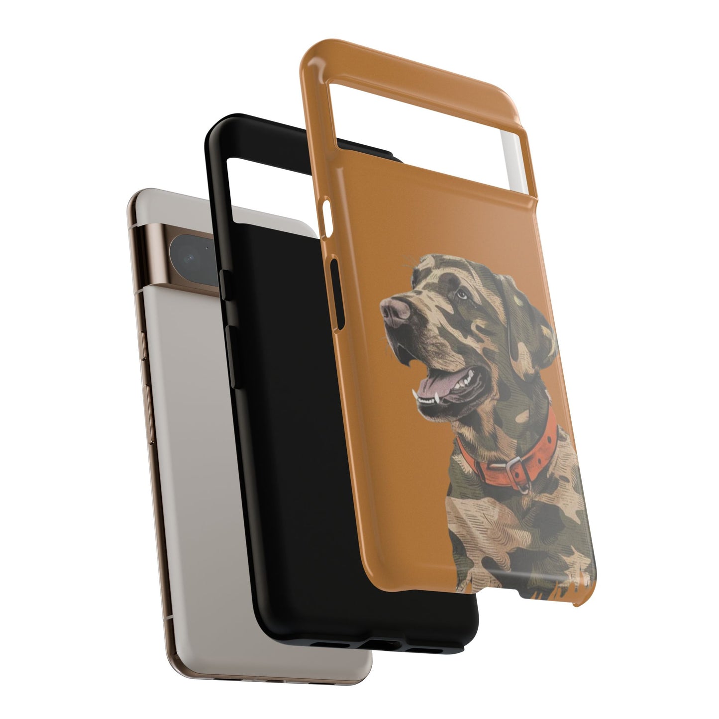 Camo Duck Dog custom design Tough Cases