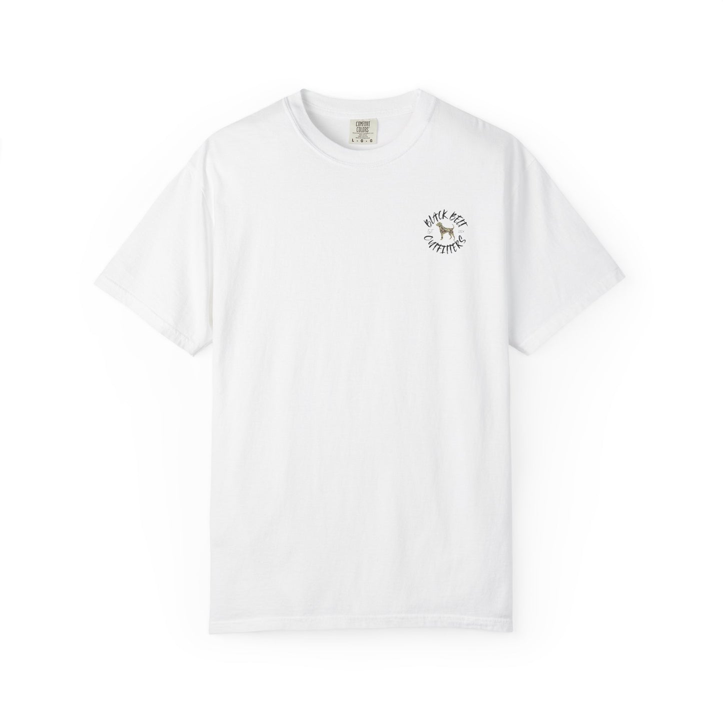 Golf Theme American Flag Unisex Garment-Dyed T-shirt