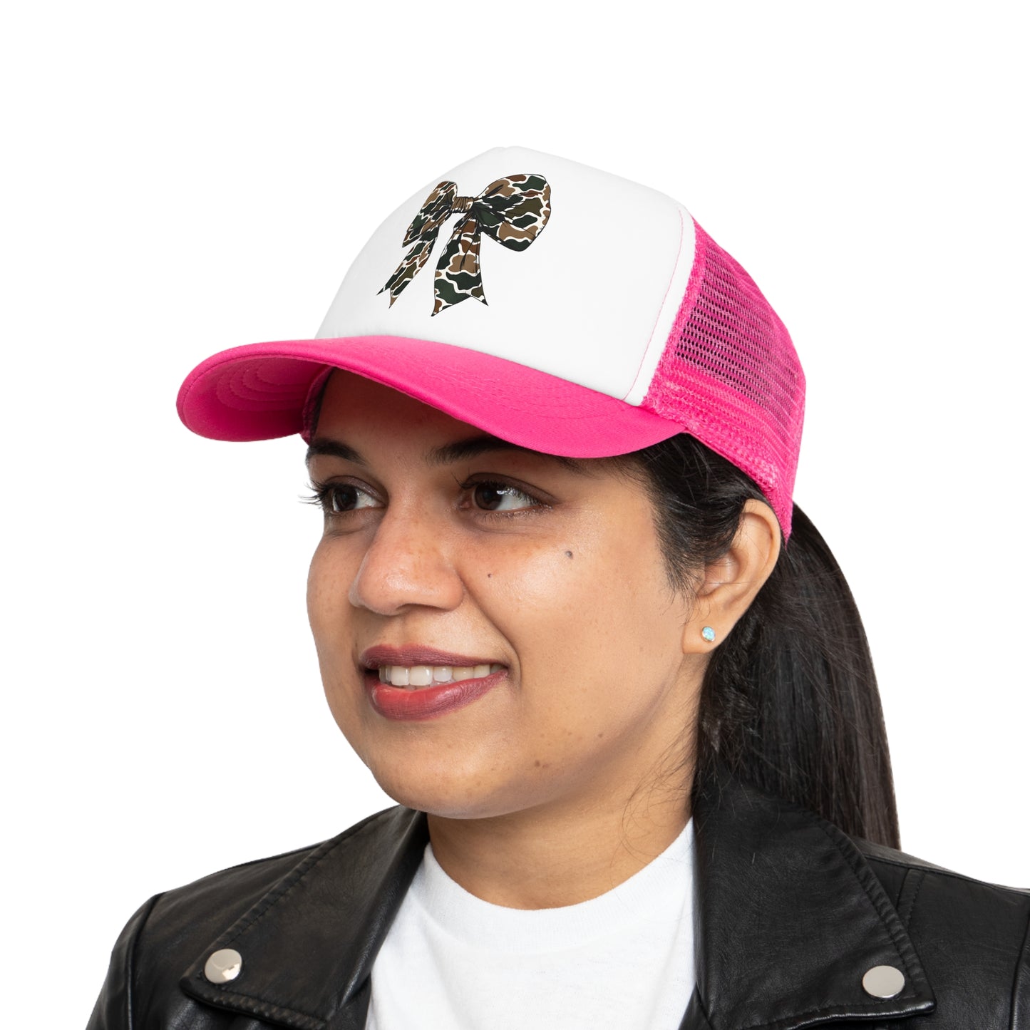 Old school camo bow Women’s Mesh Hat