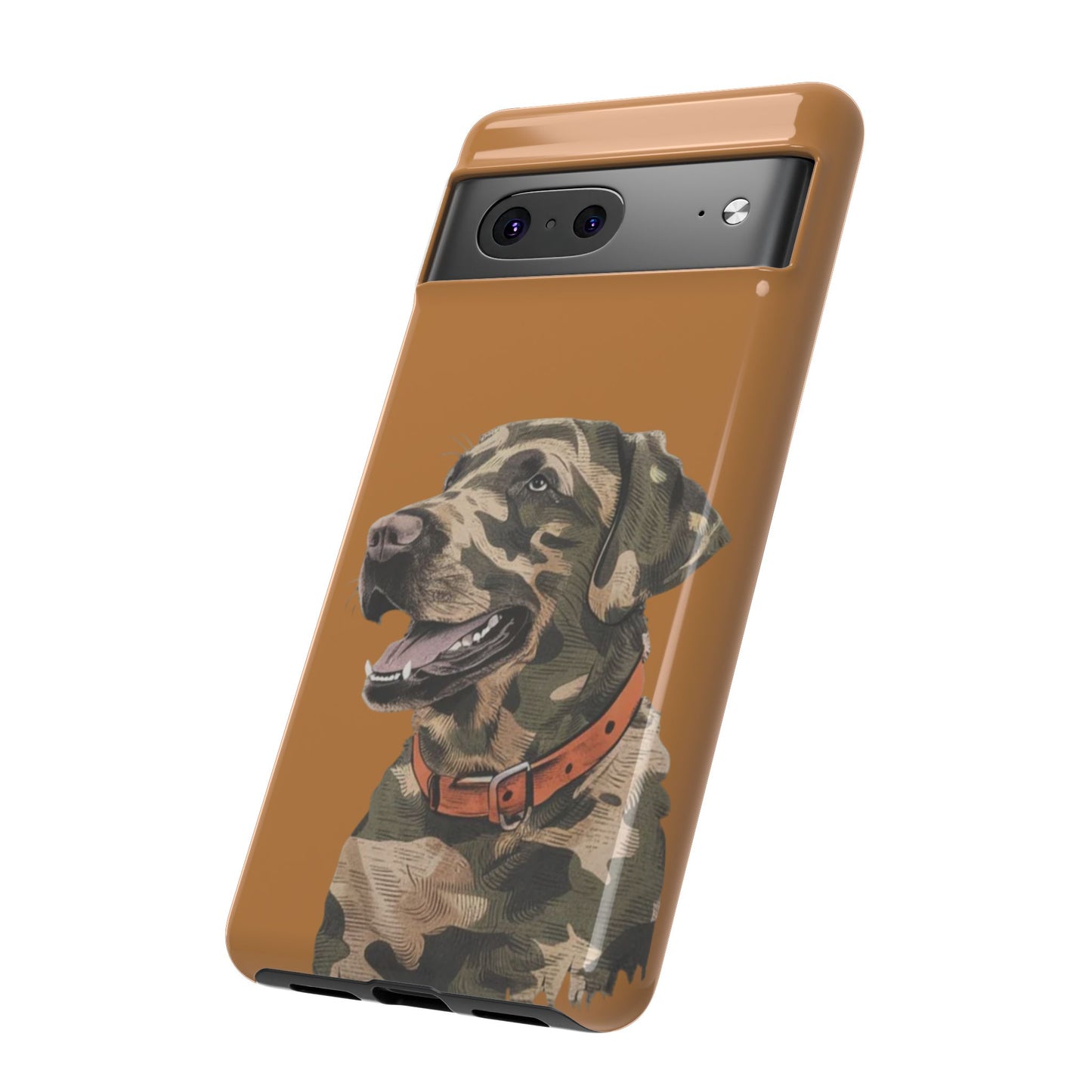 Camo Duck Dog custom design Tough Cases