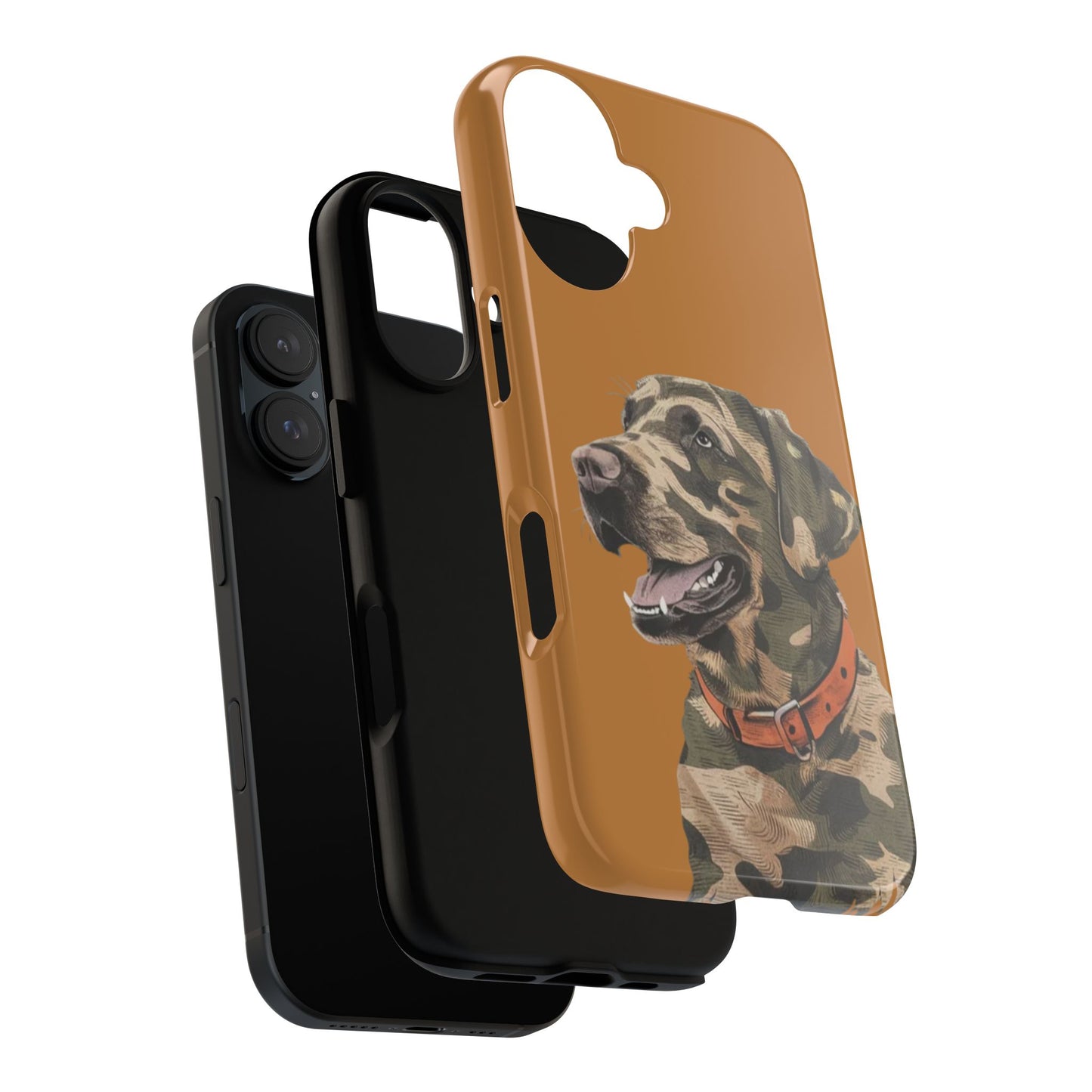 Camo Duck Dog custom design Tough Cases