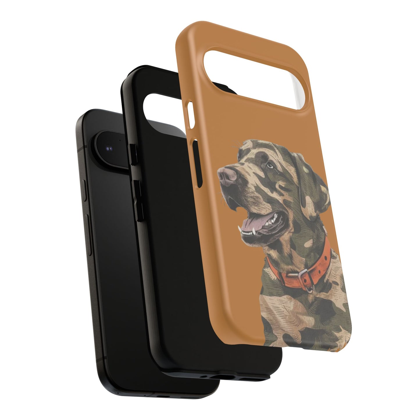Camo Duck Dog custom design Tough Cases