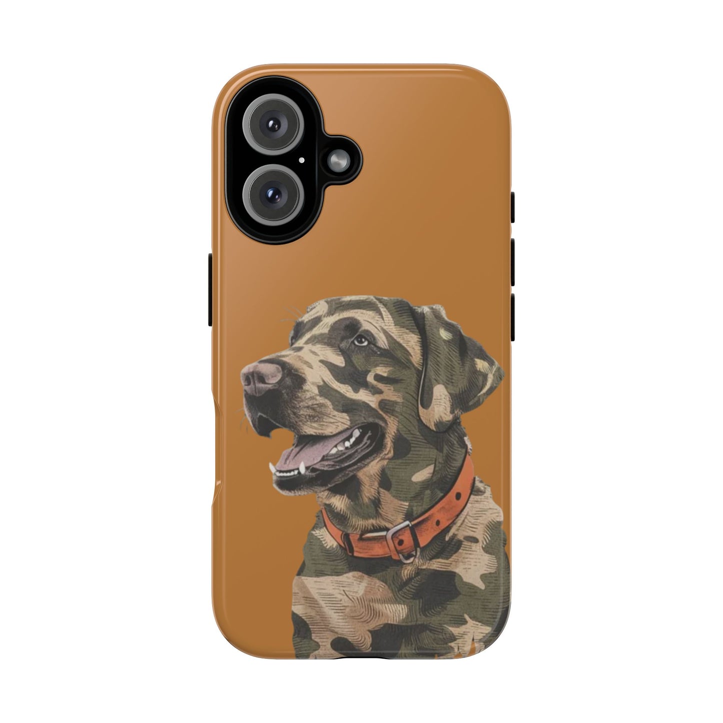 Camo Duck Dog custom design Tough Cases