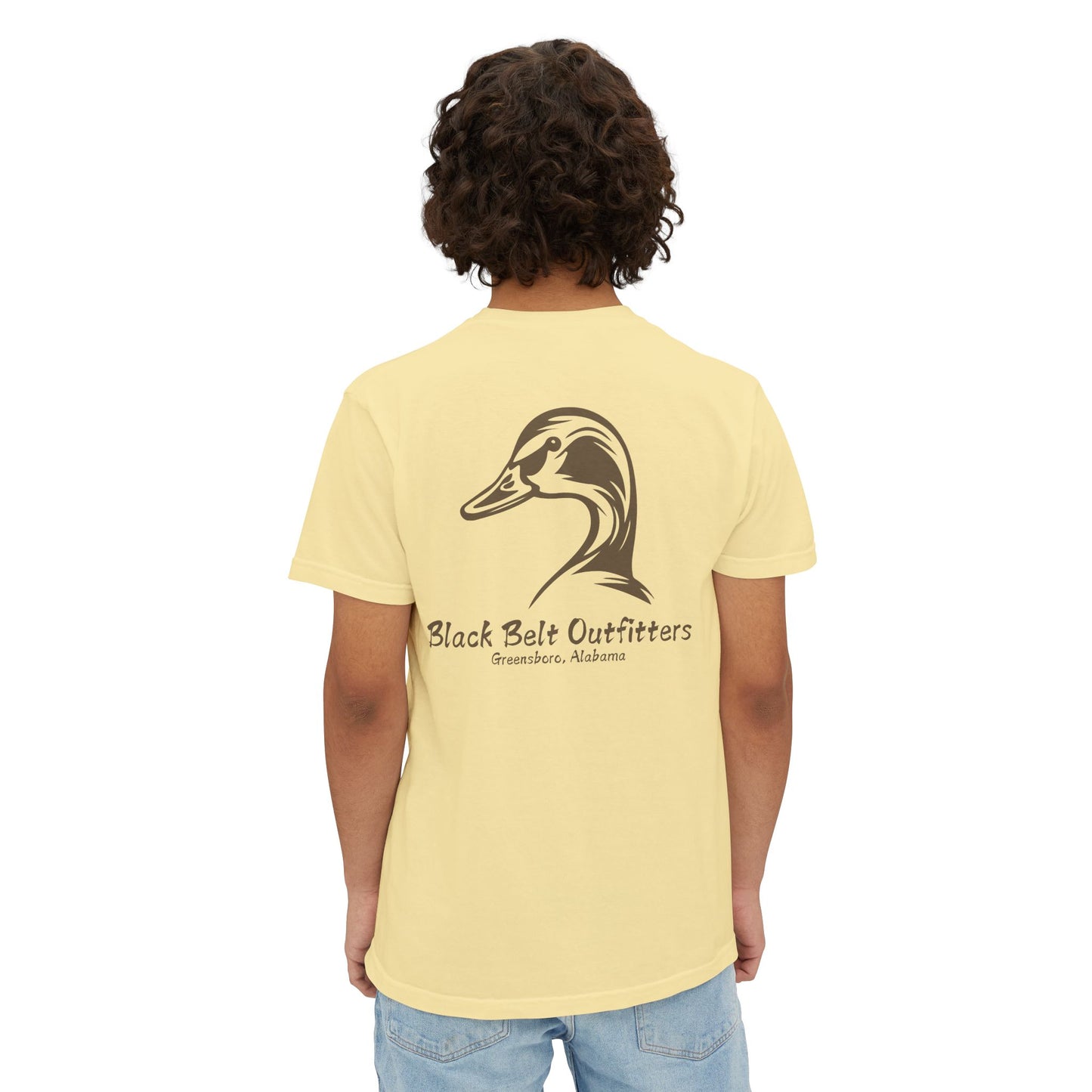 Black Belt Outfitters Duck Head - Unisex Heavy Cotton Pocket Tee
