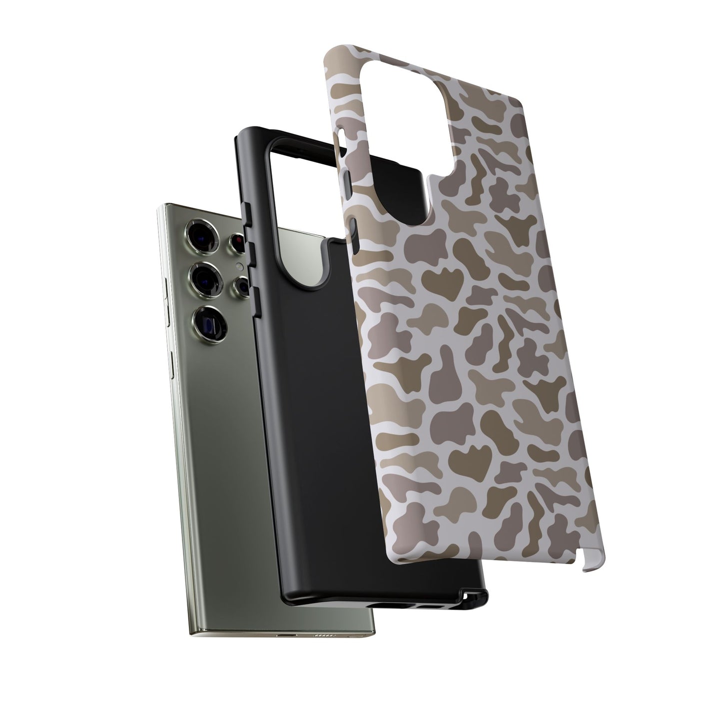 Grey Camo custom design Tough Cases